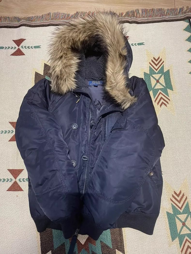 RRL Ralph Lauren Ralph Lauren Blue Label Flight Jacket S - dmc Size US S / EU 44-46 / 1 - 1 Thumbnail