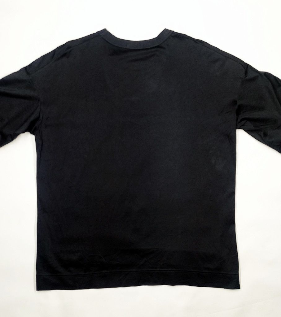 Jil Sander × Uniqlo UNIQLO x JIL SANDER oversized plain black t shirt Size US M / EU 48-50 / 2 - 7 Thumbnail
