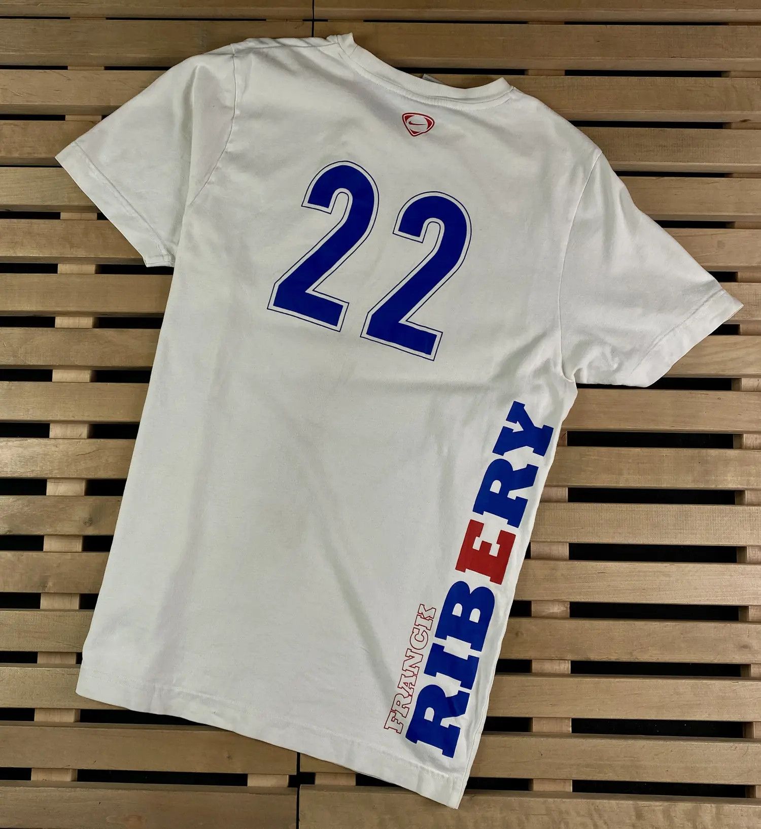 Nike Mens T-Shirt Short Sleeve Nike France 22 Vintage Size M Size US M / EU 48-50 / 2 - 4 Thumbnail