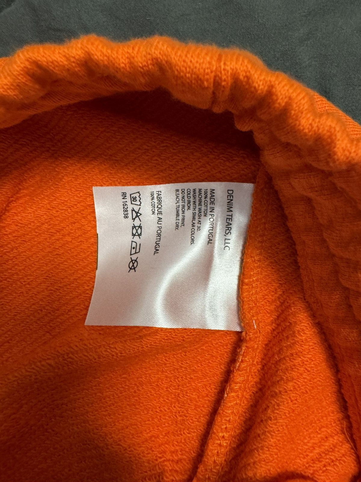DENIM TEARS Denim Tears the Cotton Wreath Sweatpants - Orange Size L Size US 33 - 6 Thumbnail
