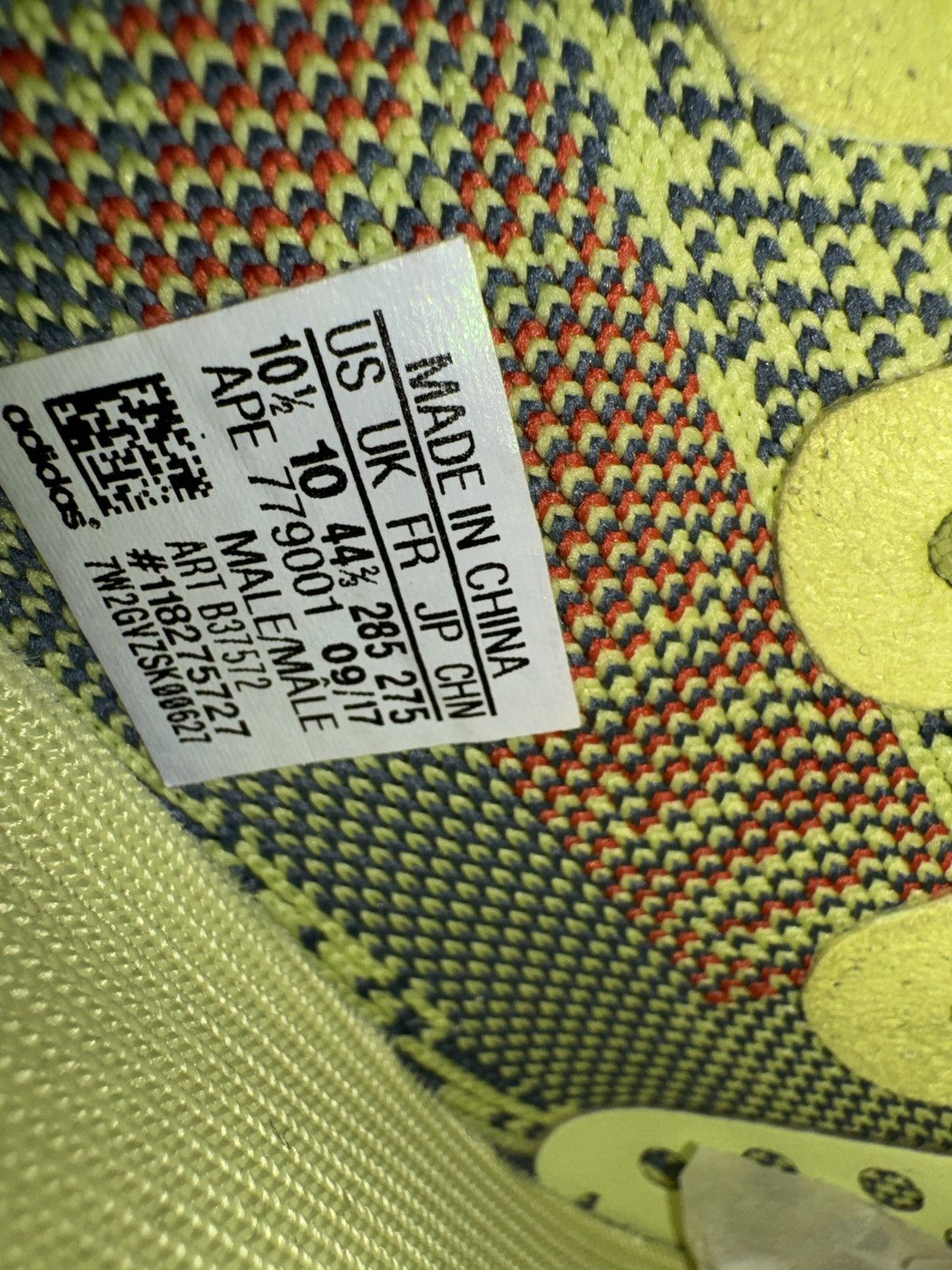 Adidas Adidas Yeezy Boost 350 V2 “Semi Frozen Yellow,” Men’s 10.5 Size US 10.5 / EU 43-44 - 8 Thumbnail