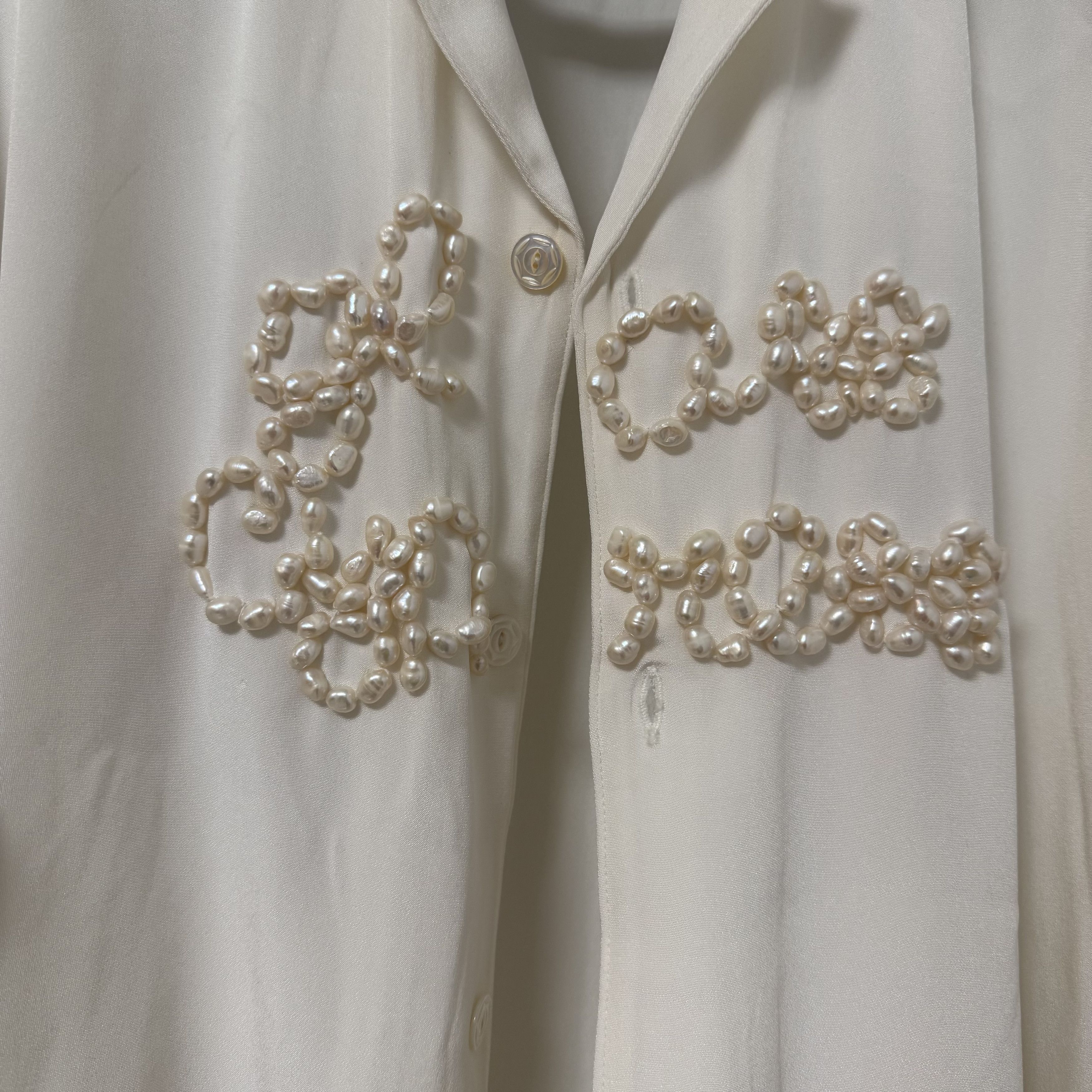 Glass Cypress pearl silk shirt Size US M / EU 48-50 / 2 - 3 Thumbnail