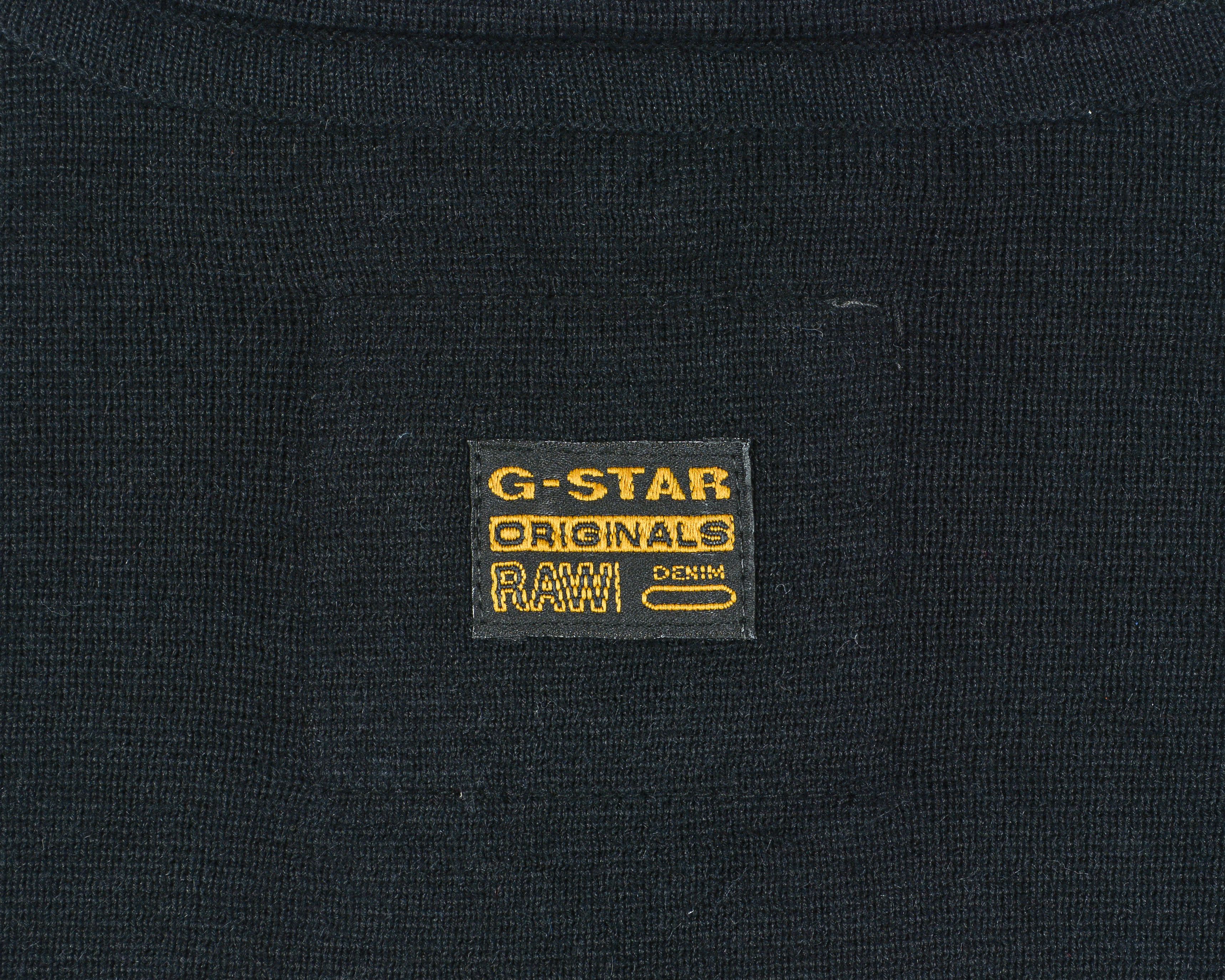 G-Star Diploma 1/2 Zip Knit Sweater S Pullover High Neck Ramie Size US S / EU 44-46 / 1 - 6 Thumbnail