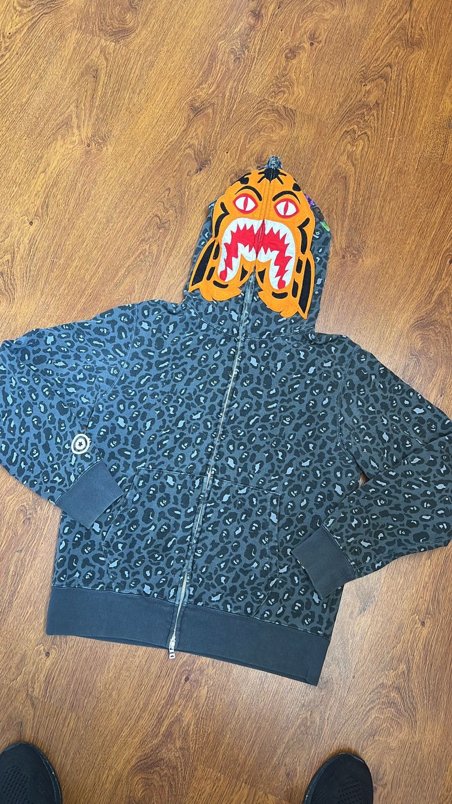 Bape Leopard Camo Tiger Full Zip Hoodie Size US M / EU 48-50 / 2 - 3 Thumbnail