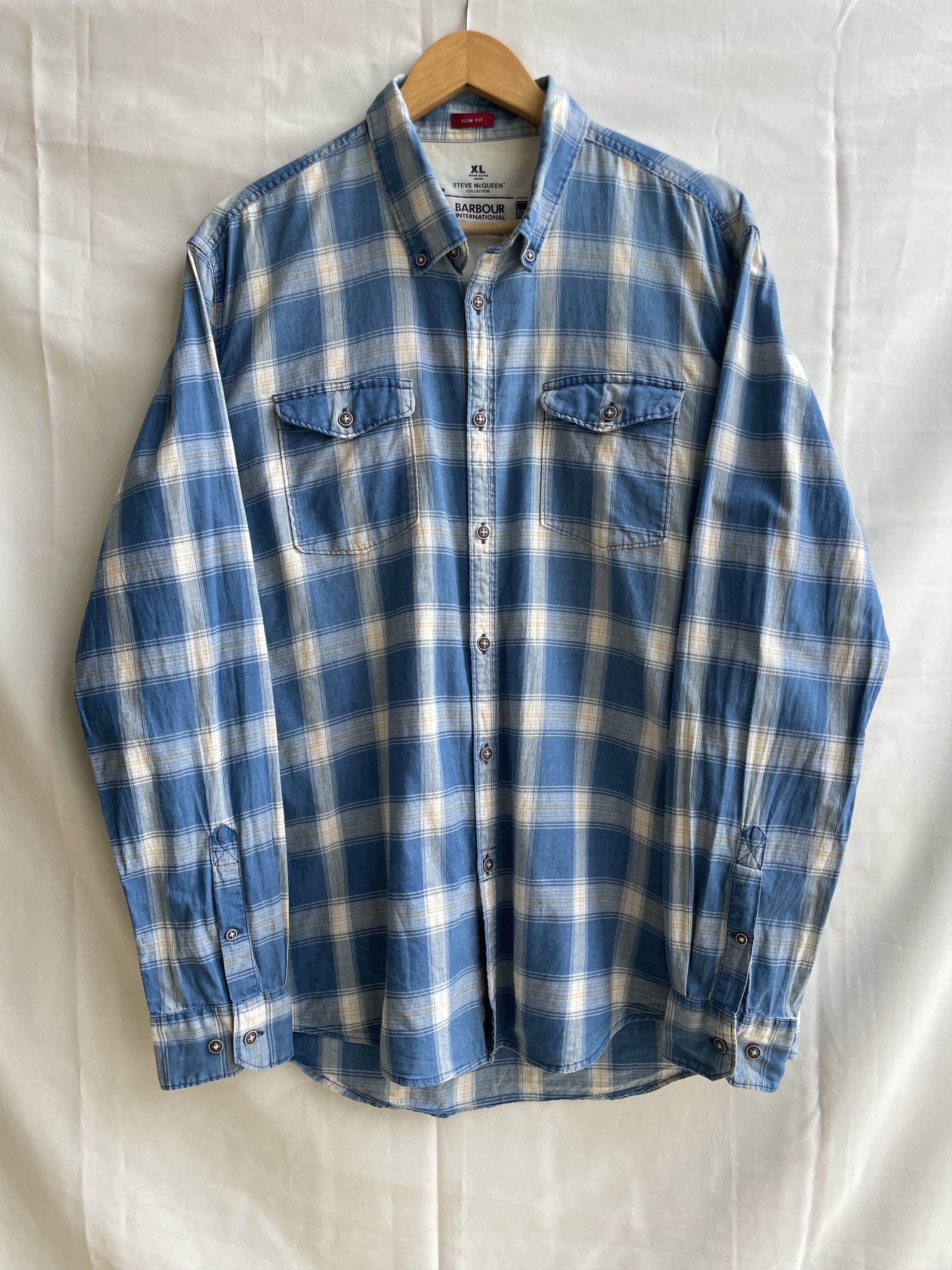 Barbour Barbour International Steve McQueen Holman Check Shirt Size US XL / EU 56 / 4 - 1 Thumbnail