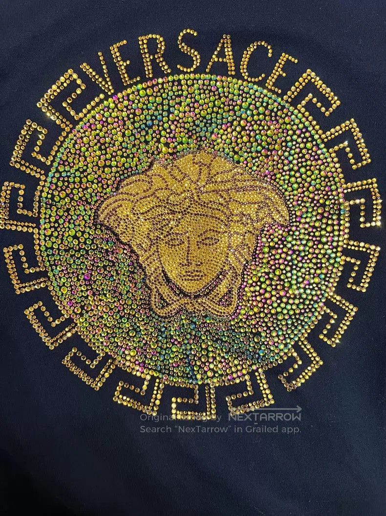 Versace Versace Full of diamond short sleeves Size US M / EU 48-50 / 2 - 2 Thumbnail