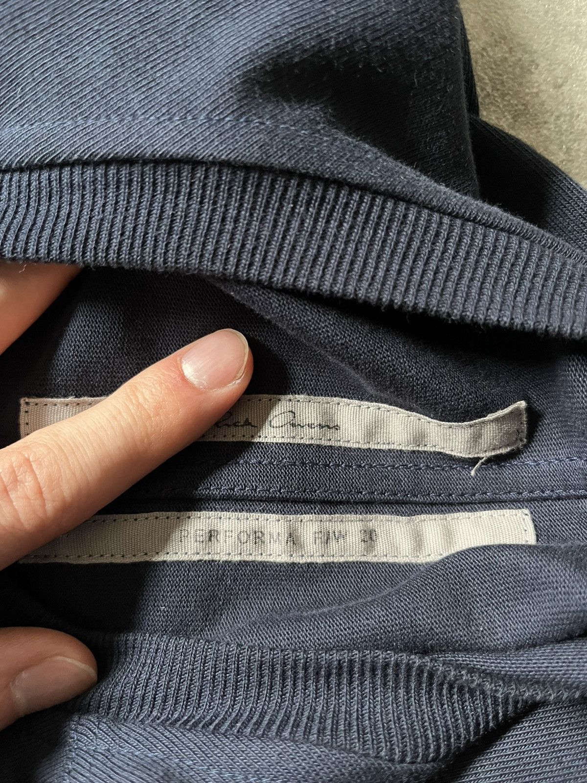 Rick Owens Rick Owens Performa F/W 20 sweatshirt Lapis Size US S / EU 44-46 / 1 - 8 Thumbnail