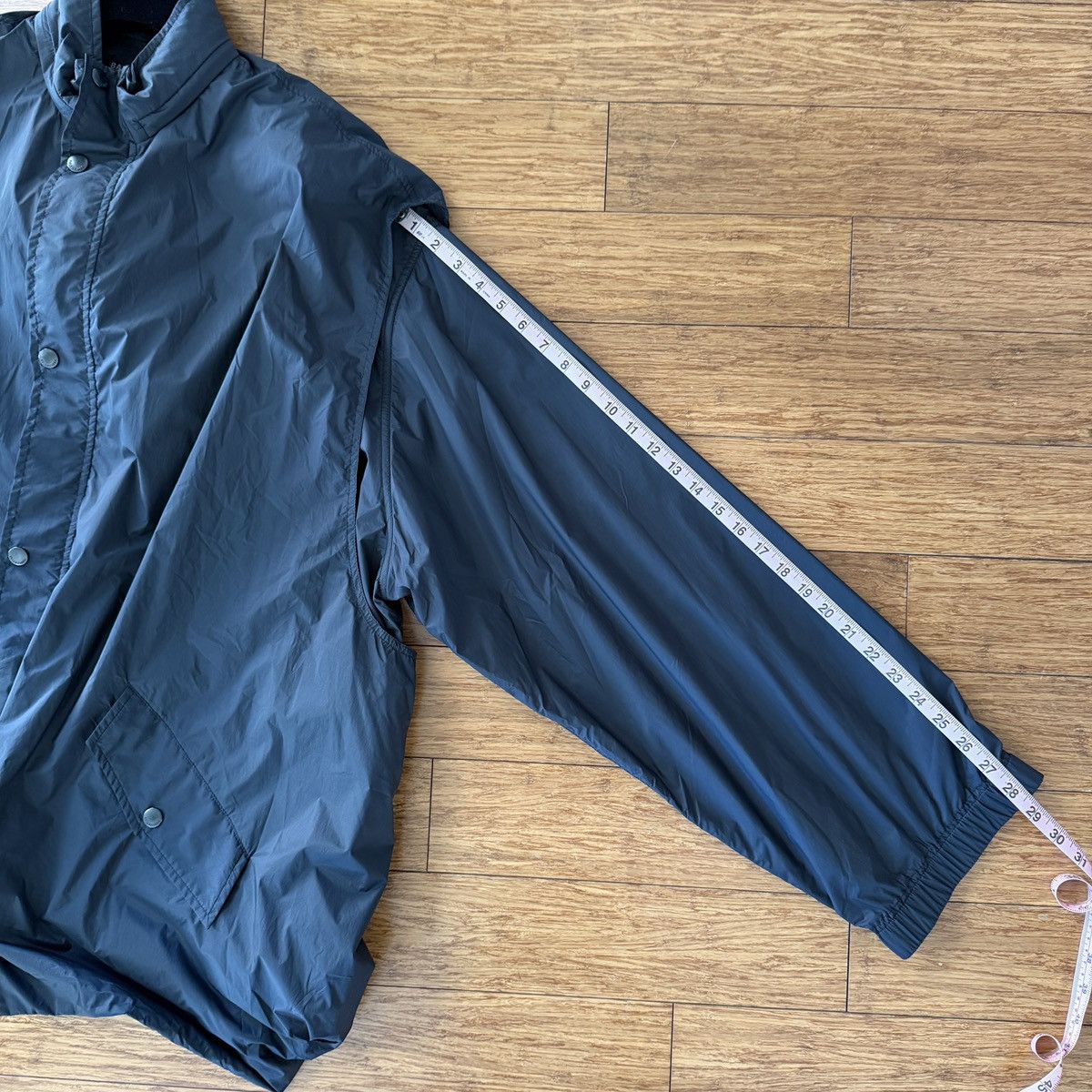 Balenciaga Balenciaga Oversized Windbreaker Jacket, Black Nylon, Size S Size US S / EU 44-46 / 1 - 12 Thumbnail