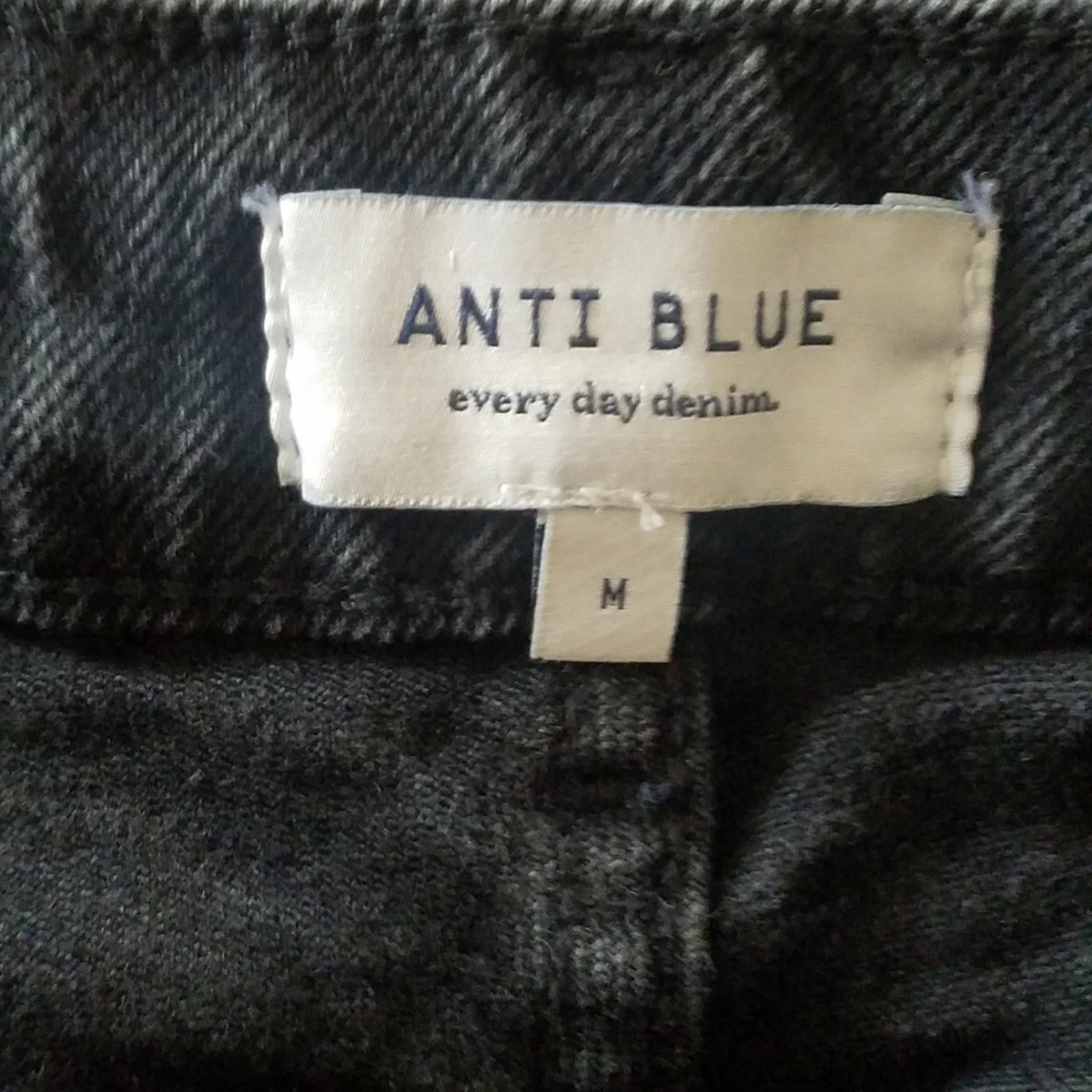Designer Anti Blue Black Denim Shorts Size Medium Size 32" / US 10 / IT 46 - 3 Thumbnail