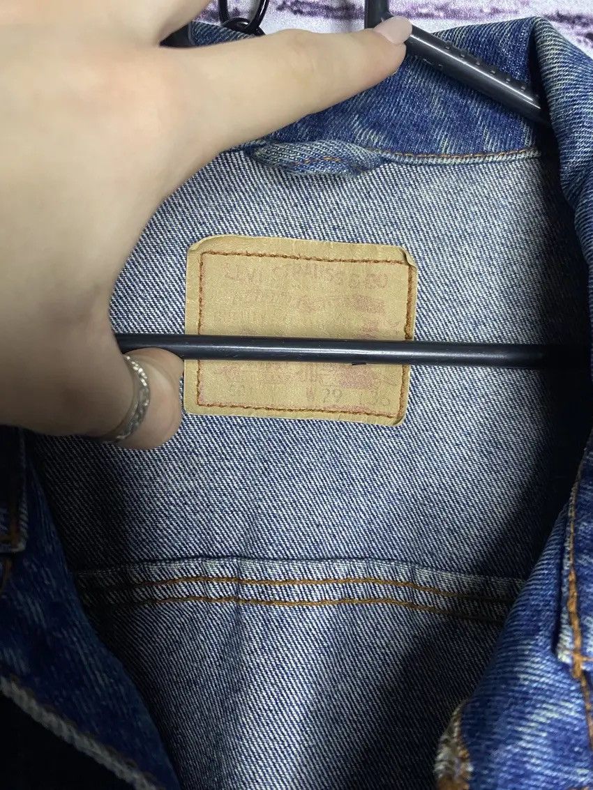 Levi's 🔥RARE WOMENS VINTAGE LEVIS DENIM JACKET W29 L36🔥 Size L / US 10 / IT 46 - 4 Thumbnail