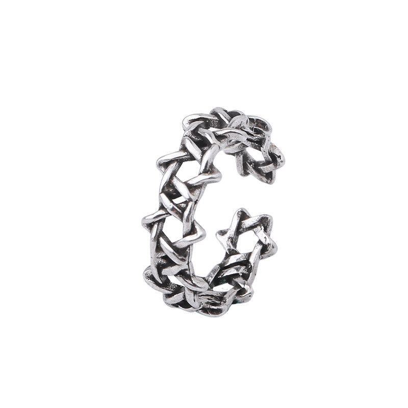 Jewelry Rare Jewelry Rings Open Size Chrome Ring (Size 7-13) Size ONE SIZE - 5 Thumbnail