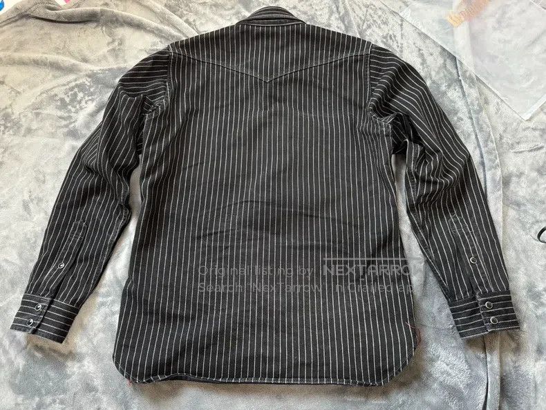 Iron Heart Iron Heart Heavyweight 12oz black dyed Wabash retro wester Size US M / EU 48-50 / 2 - 3 Thumbnail