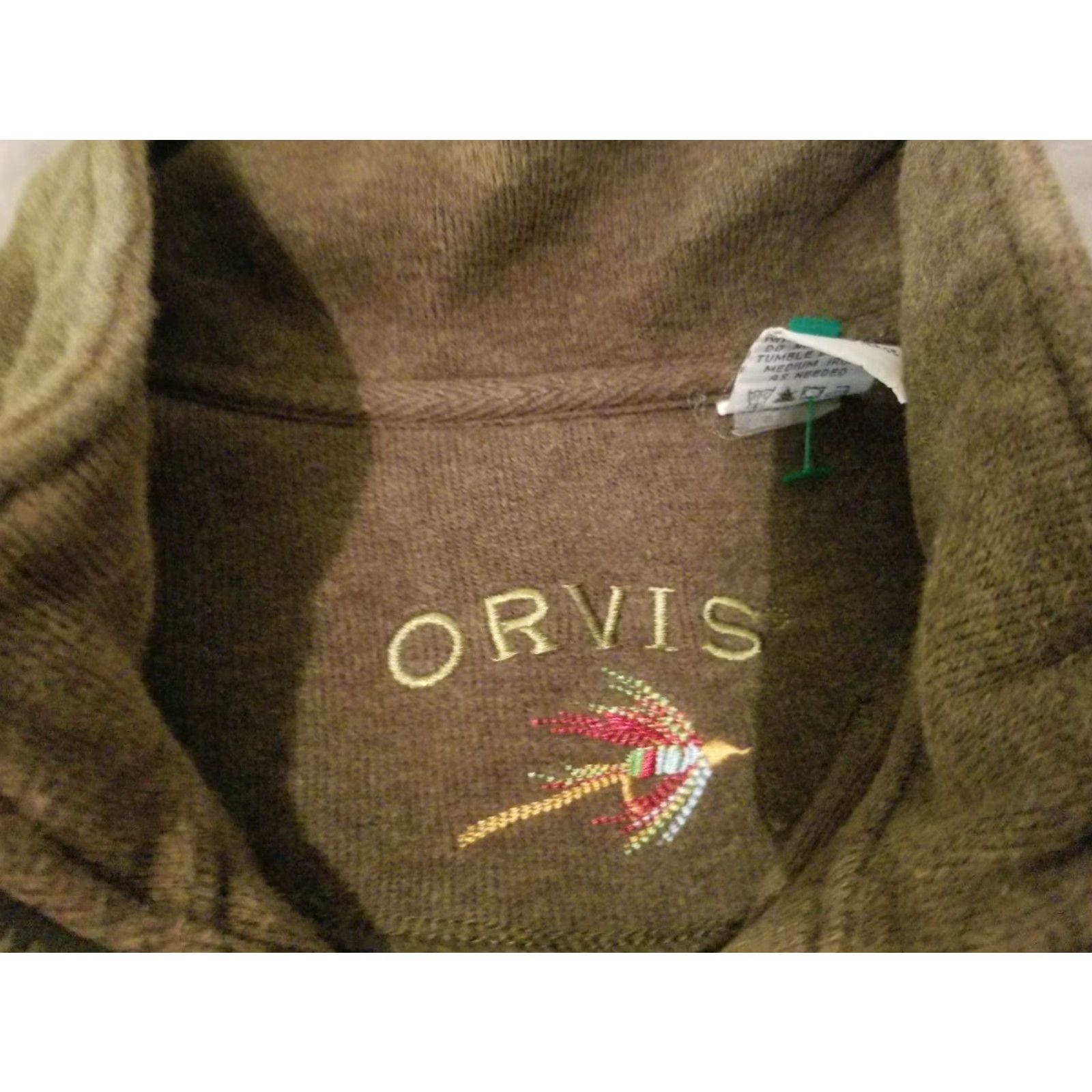 Orvis Orvis Sweater Mens Half Zip Gray Cotton M Medium Pullover Knit Shirt Size US M / EU 48-50 / 2 - 4 Thumbnail