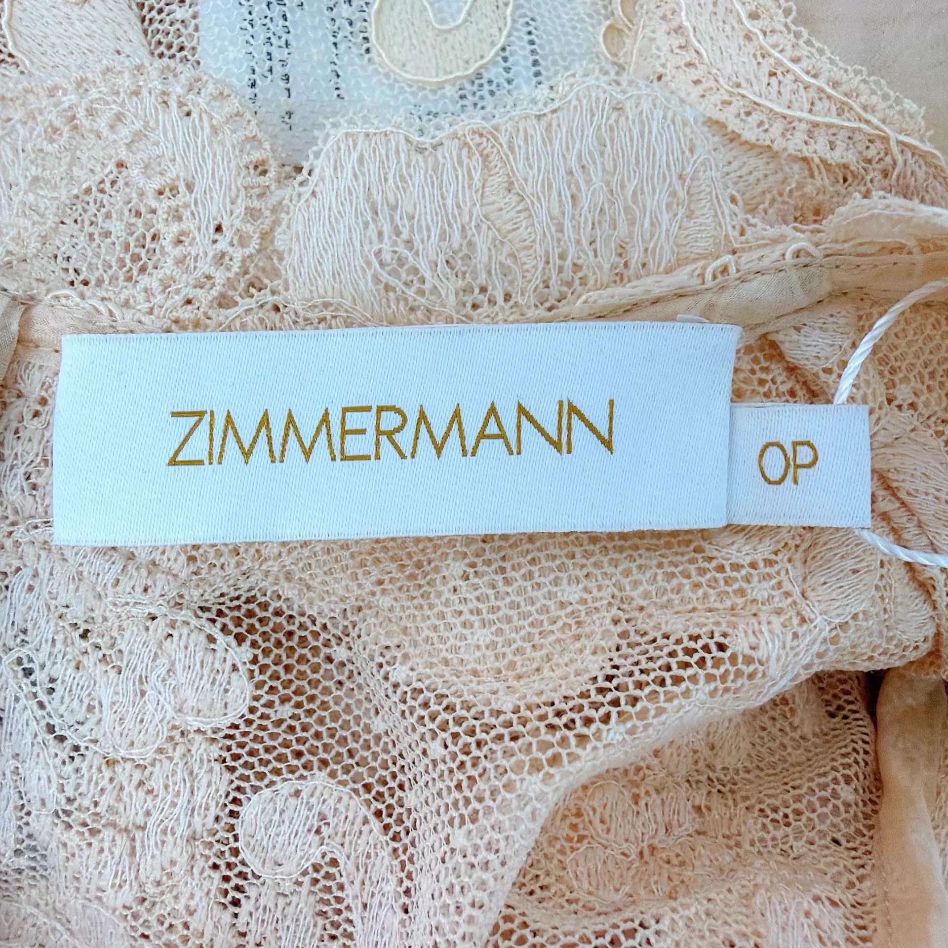 Zimmermann Zimmermann Lace Light Waist - Cinched Top 0P Size ONE SIZE - 7 Thumbnail