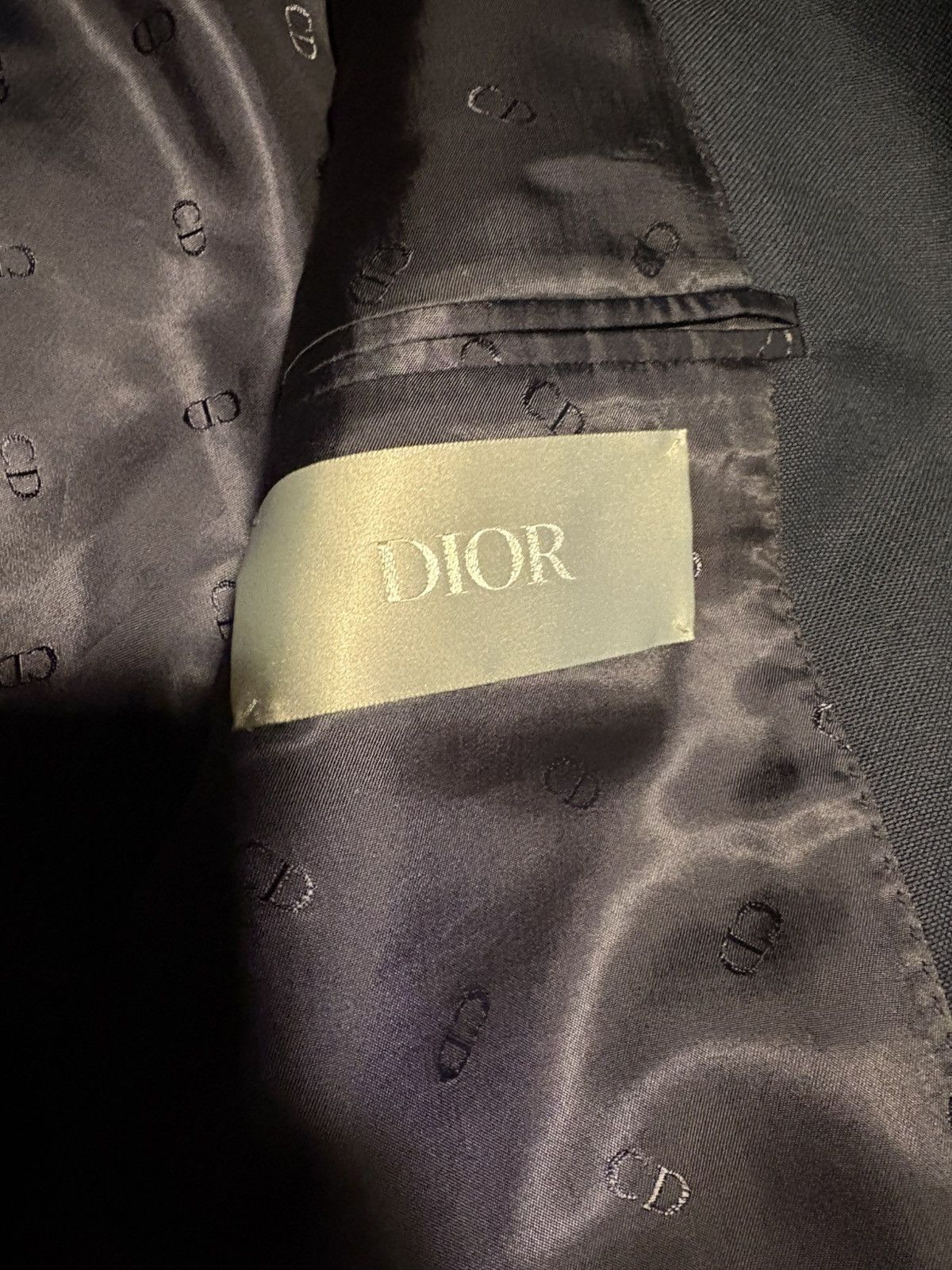 Dior Dior Blue wool/mohair coat. Size US M / EU 48-50 / 2 - 11 Thumbnail