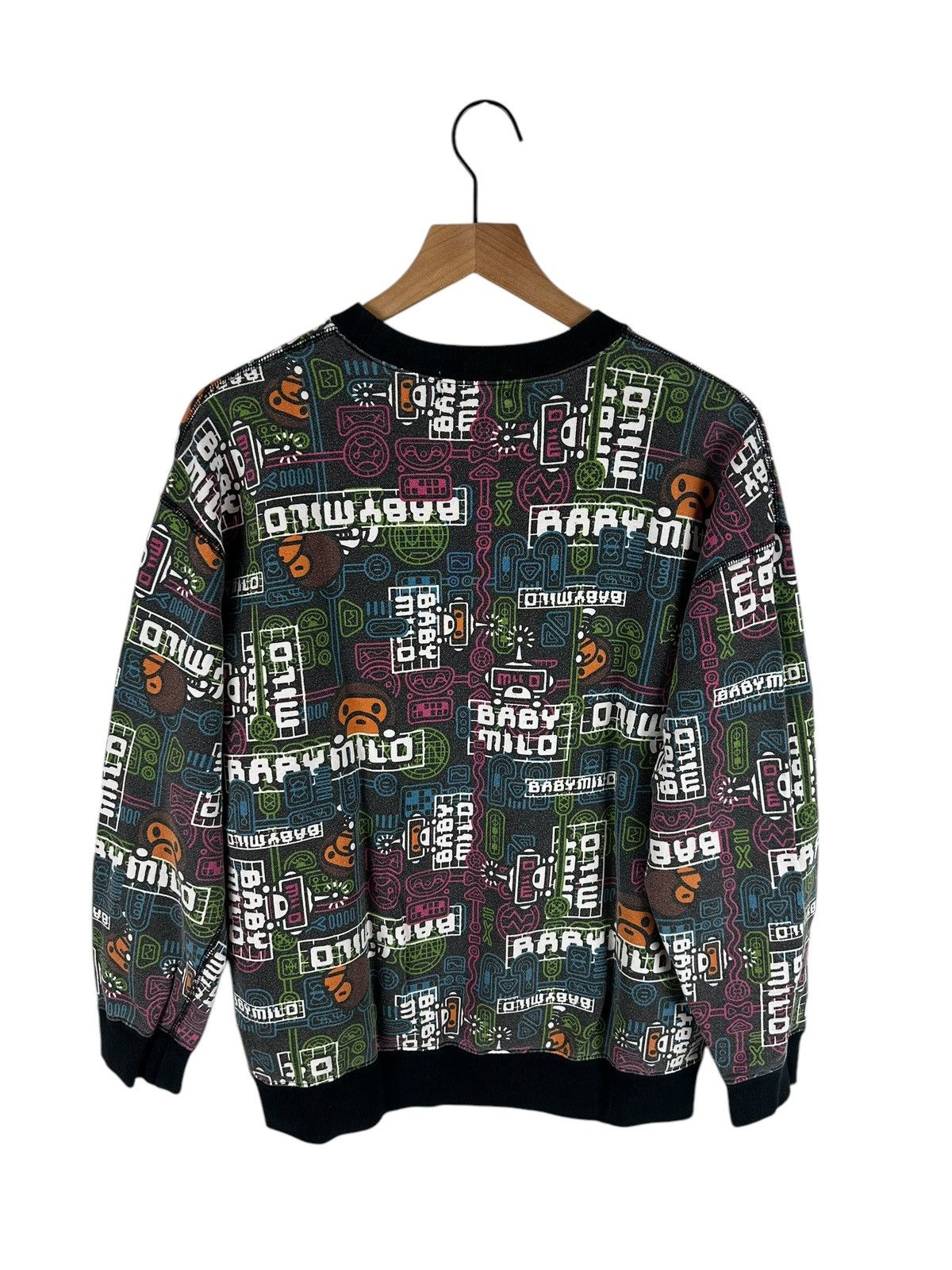 Bape OG Bape Milo Multi Print Sweatshirt Size US M / EU 48-50 / 2 - 3 Thumbnail
