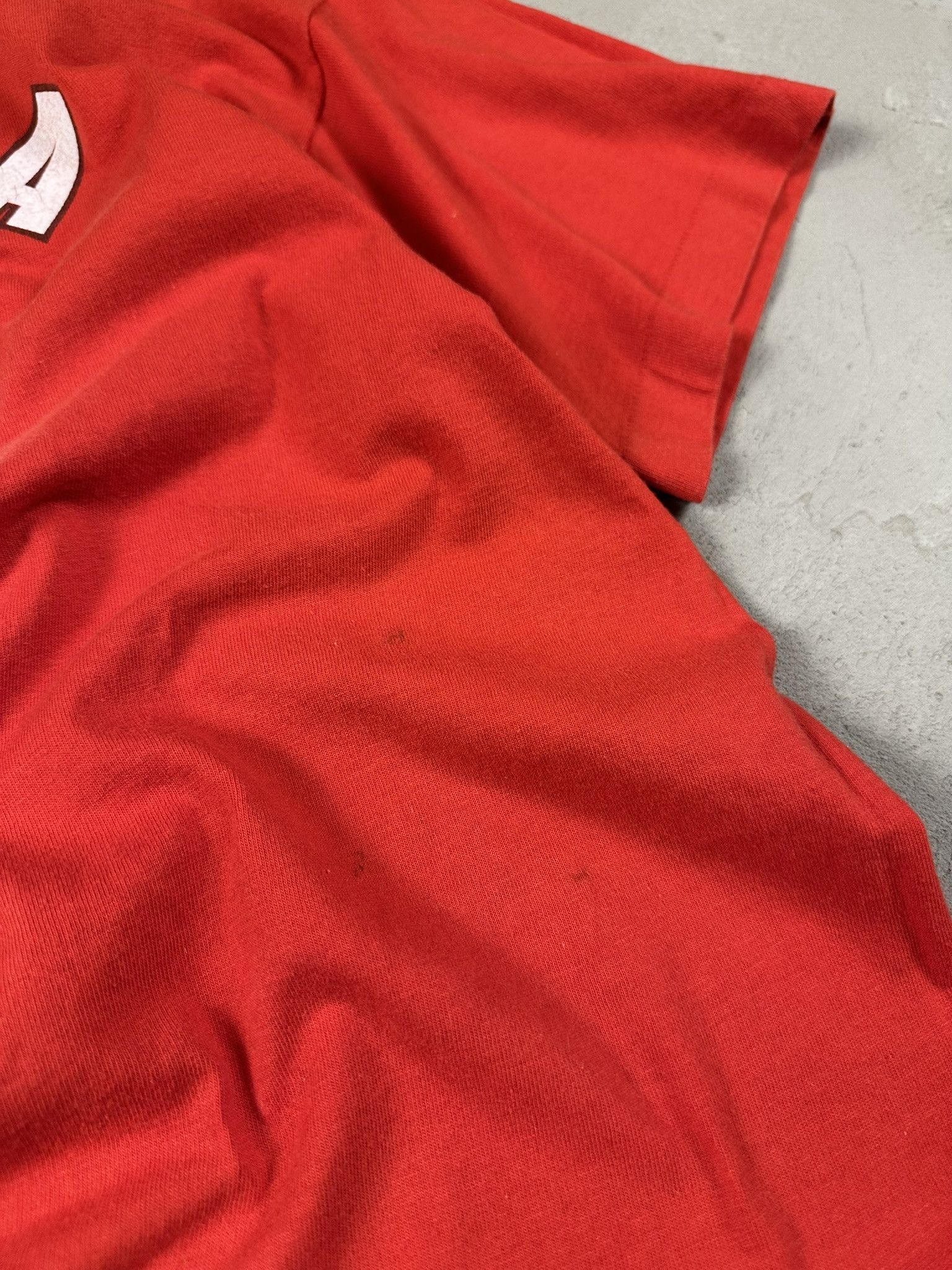 Vintage 90s Vintage Eric Cantona Manchester United Soccer T-shirt Size US L / EU 52-54 / 3 - 15 Thumbnail
