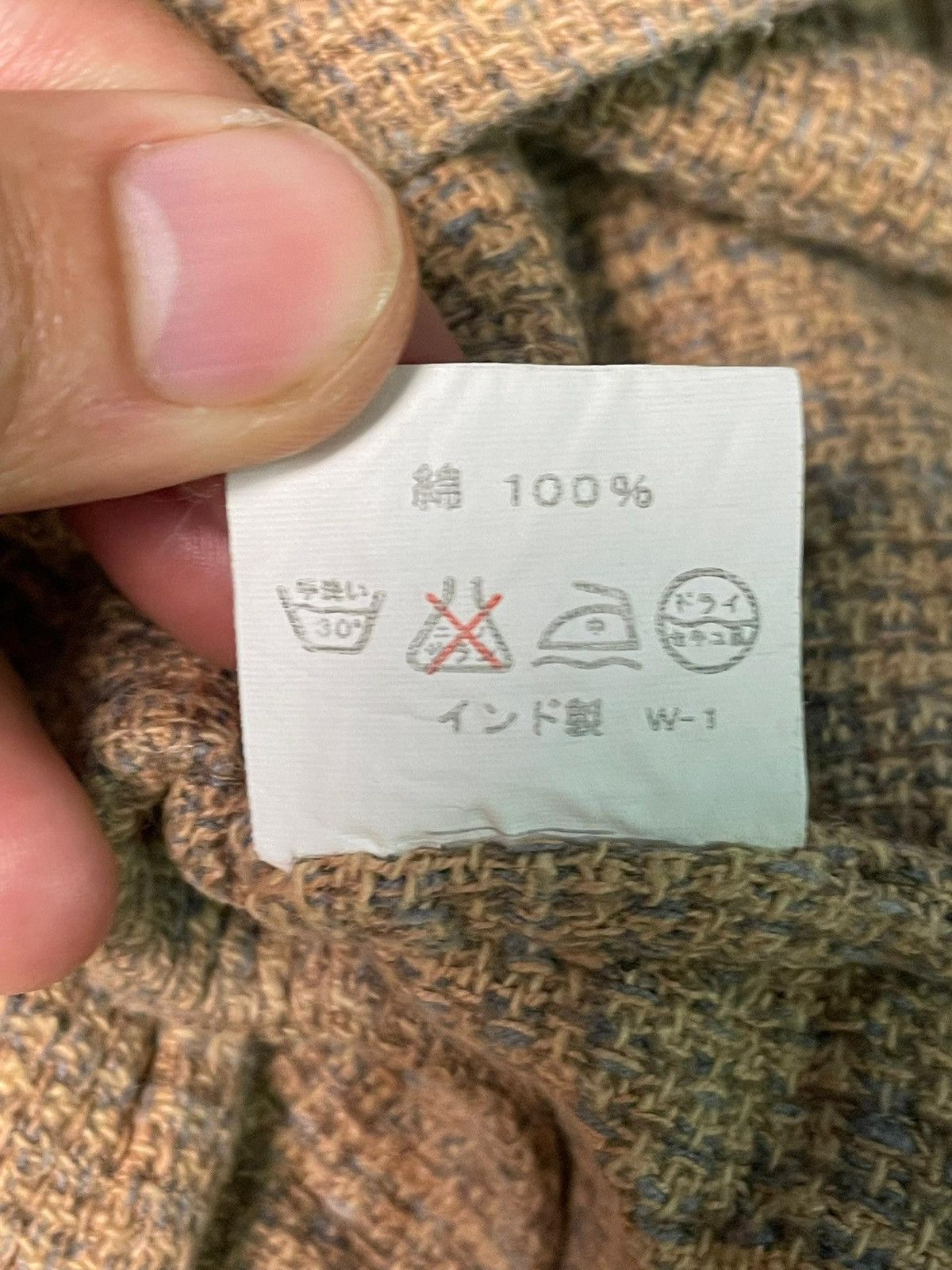 Japanese Brand × Vintage Vintage Amina Linen Blouse (49) Size XS / US 0-2 / IT 36-38 - 7 Thumbnail