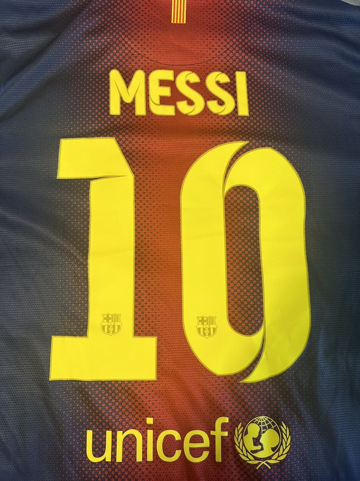 Nike F.C Barcelona Messi #10 Jersey Nike 2012/2013 Size US M / EU 48-50 / 2 - 4 Thumbnail