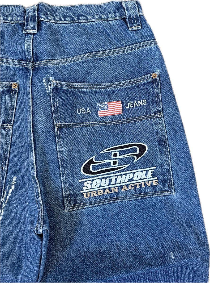 Southpole Baggy Spelled Out Southpole Jeans Size US 32 / EU 48 - 3 Thumbnail