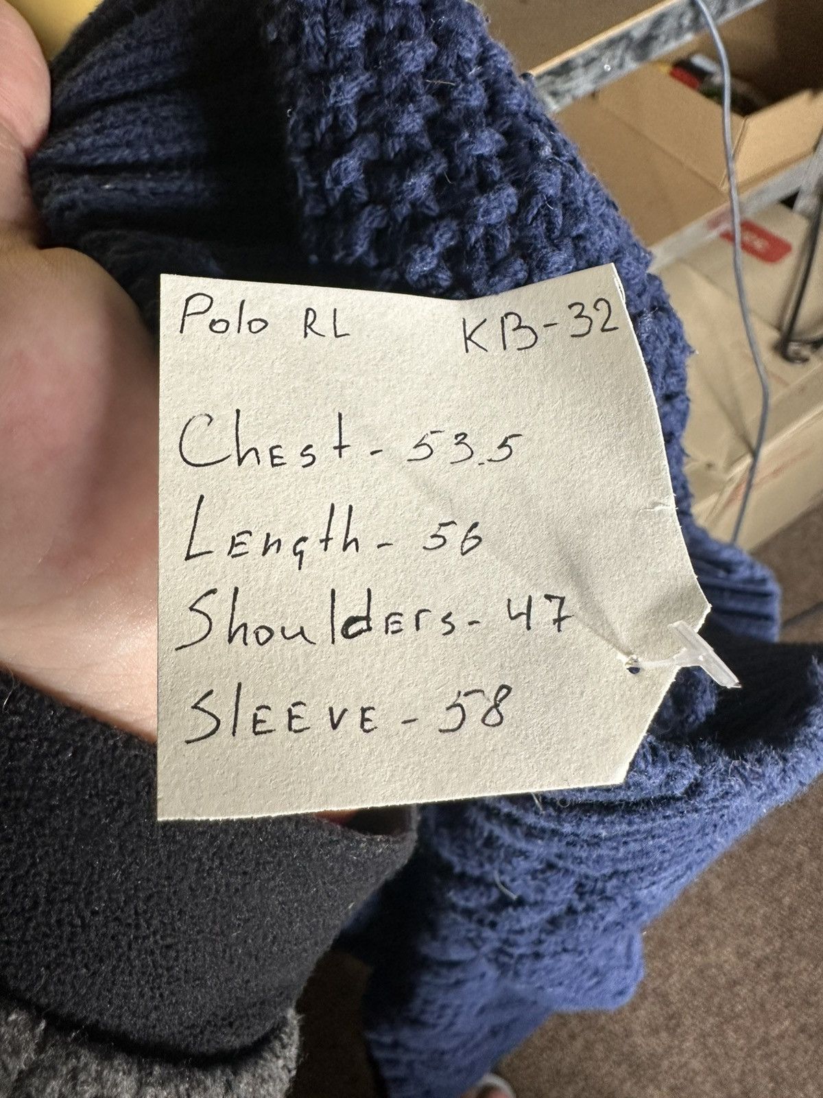 Polo Ralph Lauren POLO RALPH LAUREN Cable Big Knit Sweater Size XL / US 12-14 / IT 48-50 - 9 Thumbnail