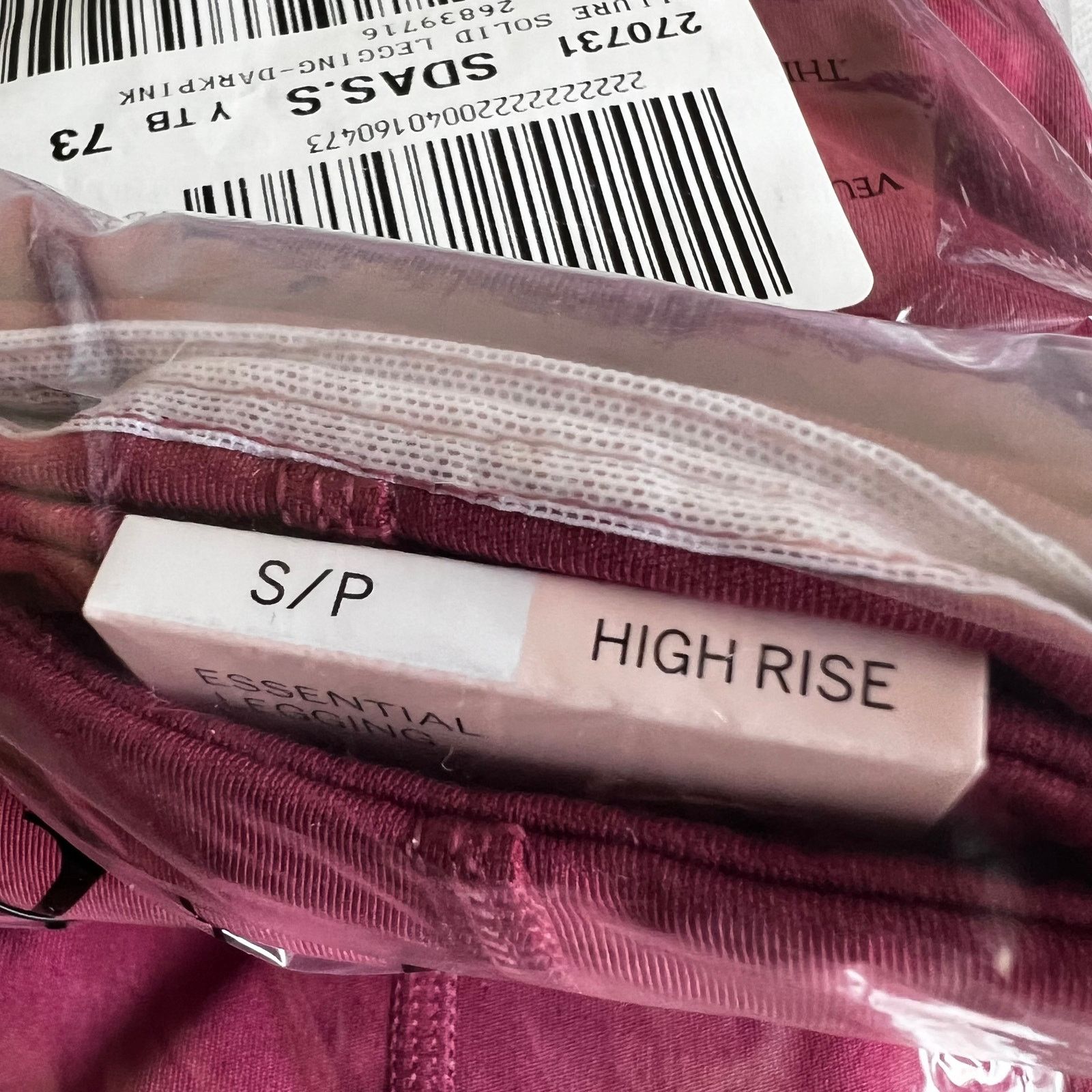 Victoria's Secret Victoria's Secret High-Rise Pocket Leggings, S-Short Size 26" / US 2 / IT 38 - 8 Thumbnail