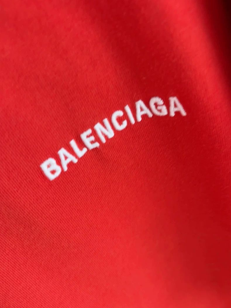 Balenciaga Balenciaga Red short-sleeved T-shirt Size US M / EU 48-50 / 2 - 3 Thumbnail