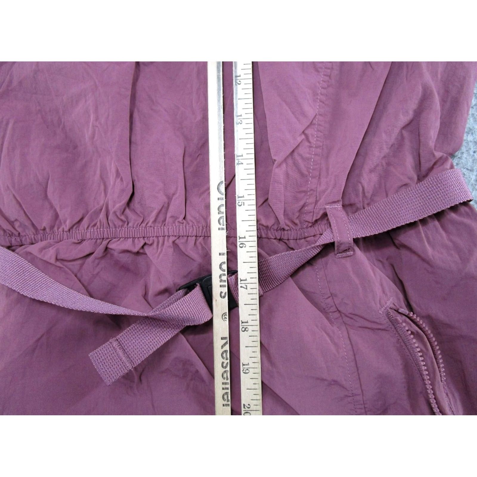 Avia AVIA Women's Sleeveless Dress Pockets Belted Waist Red Nylon Size S 4-6 New Size S / US 4 / IT 40 - 6 Thumbnail