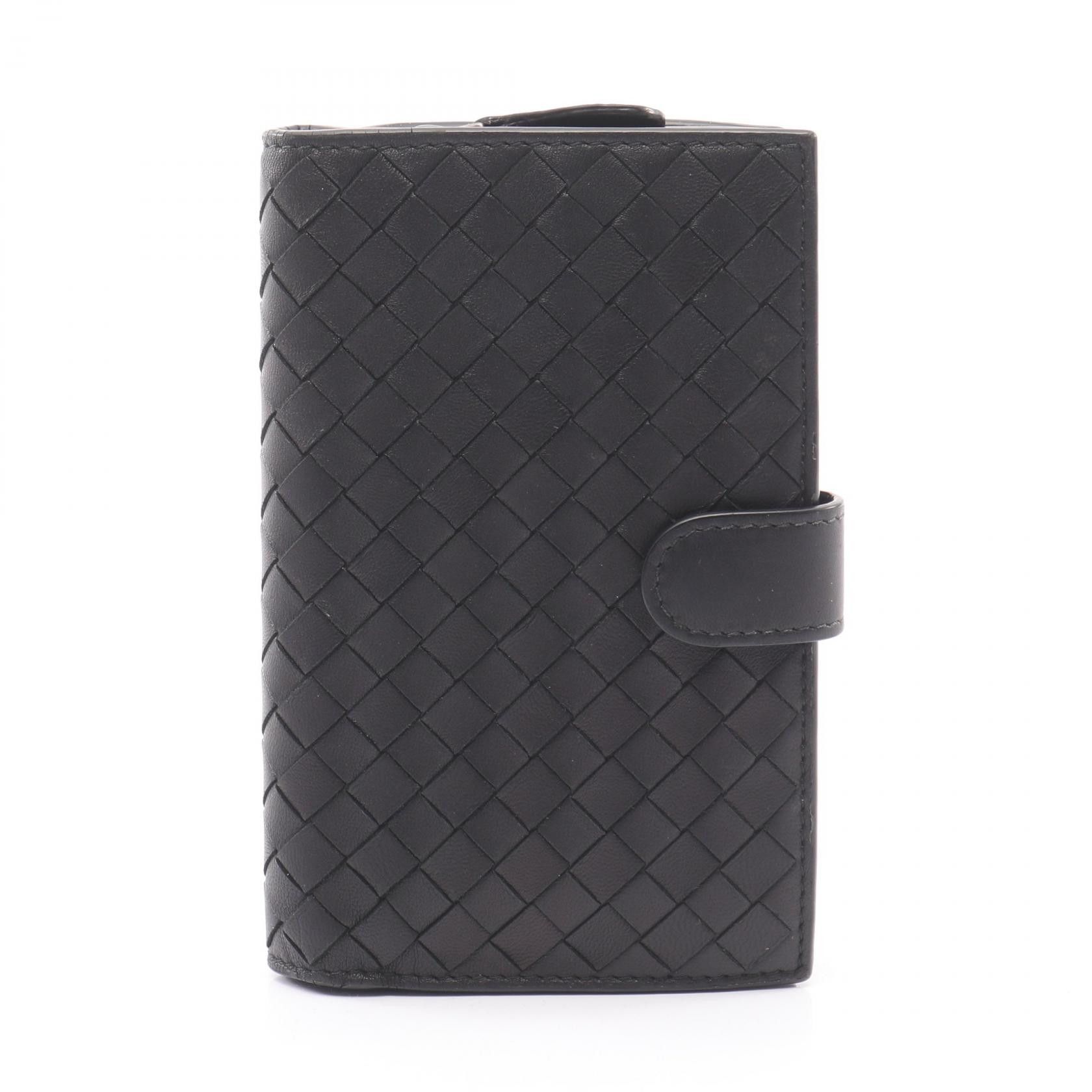 Bottega Veneta Bottega Veneta Bottega Veneta Intrecciato Leather Wallet Leather Short Wallet DUTY FREE for USA Size ONE SIZE - 1 Thumbnail