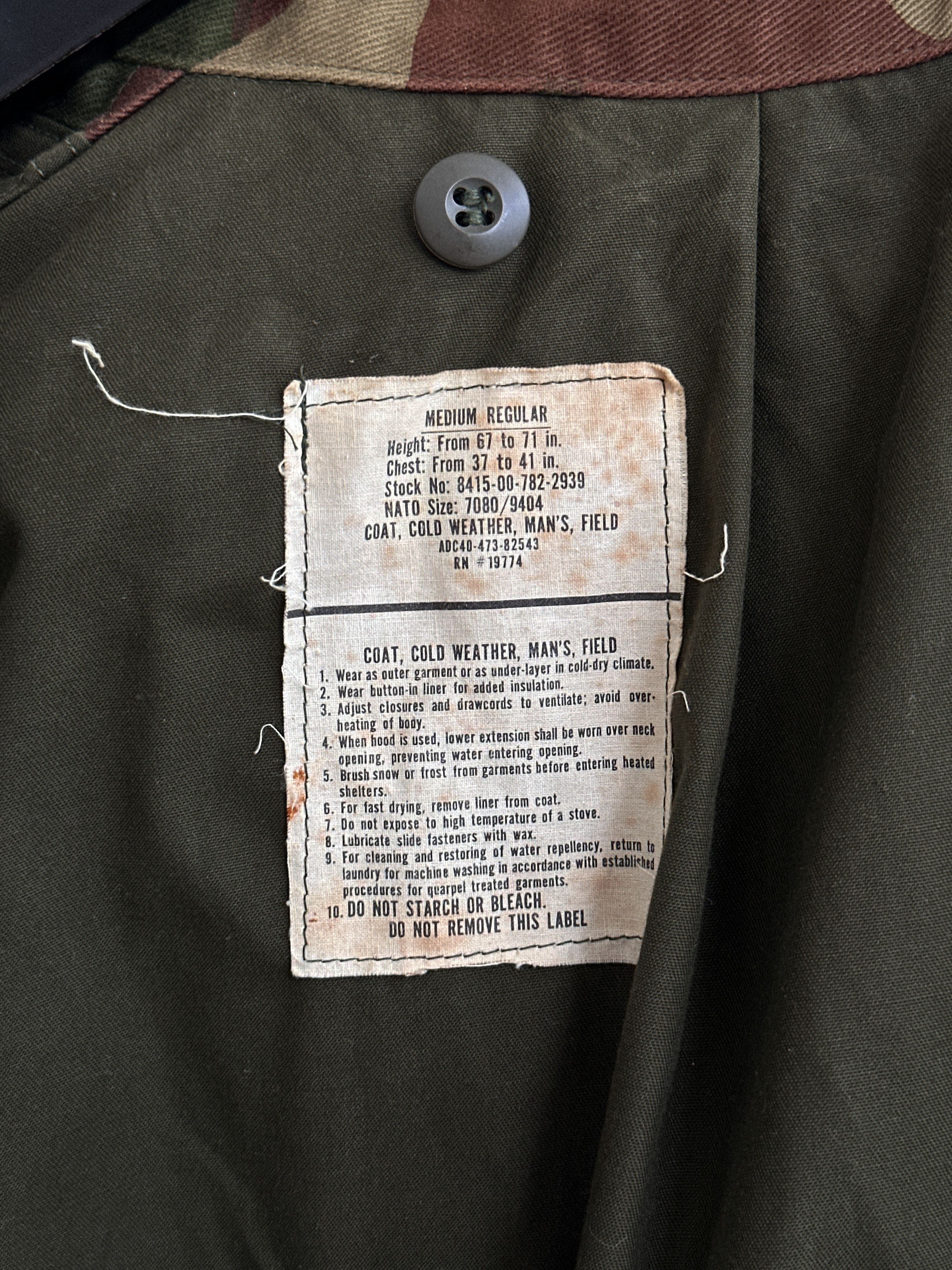 Vintage Vintage Military US Army Jacket Coat Size US M / EU 48-50 / 2 - 9 Thumbnail