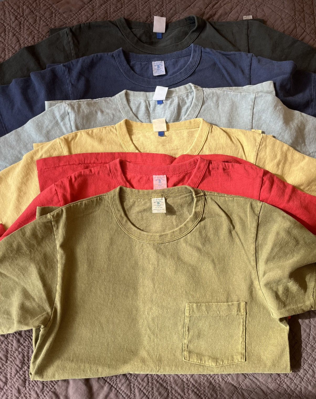 Velva Sheen 2 x Short Sleeve Pocket Tee (Pick 2) Size US L / EU 52-54 / 3 - 1 Thumbnail