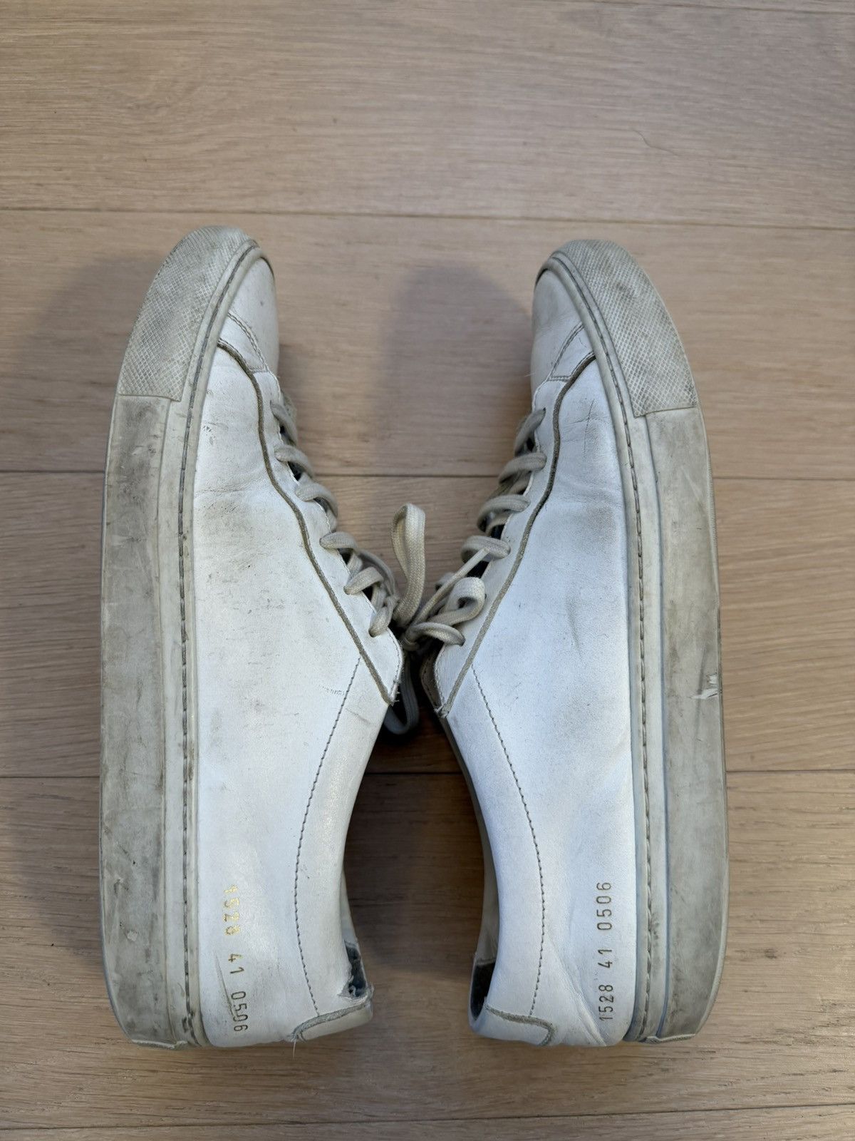 Common Projects Common Projects Achilles Low - White Size 41 Size US 8 / EU 41 - 4 Thumbnail