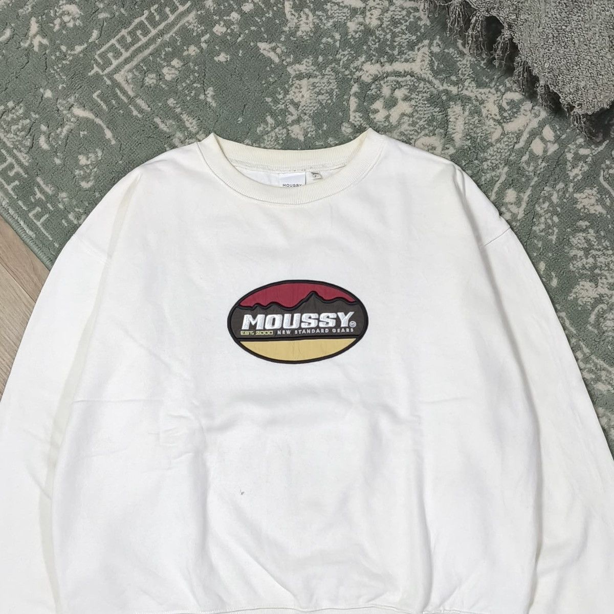 Designer × Japanese Brand × MOUSSY Sweatshirt Moussy Size US L / EU 52-54 / 3 - 2 Thumbnail