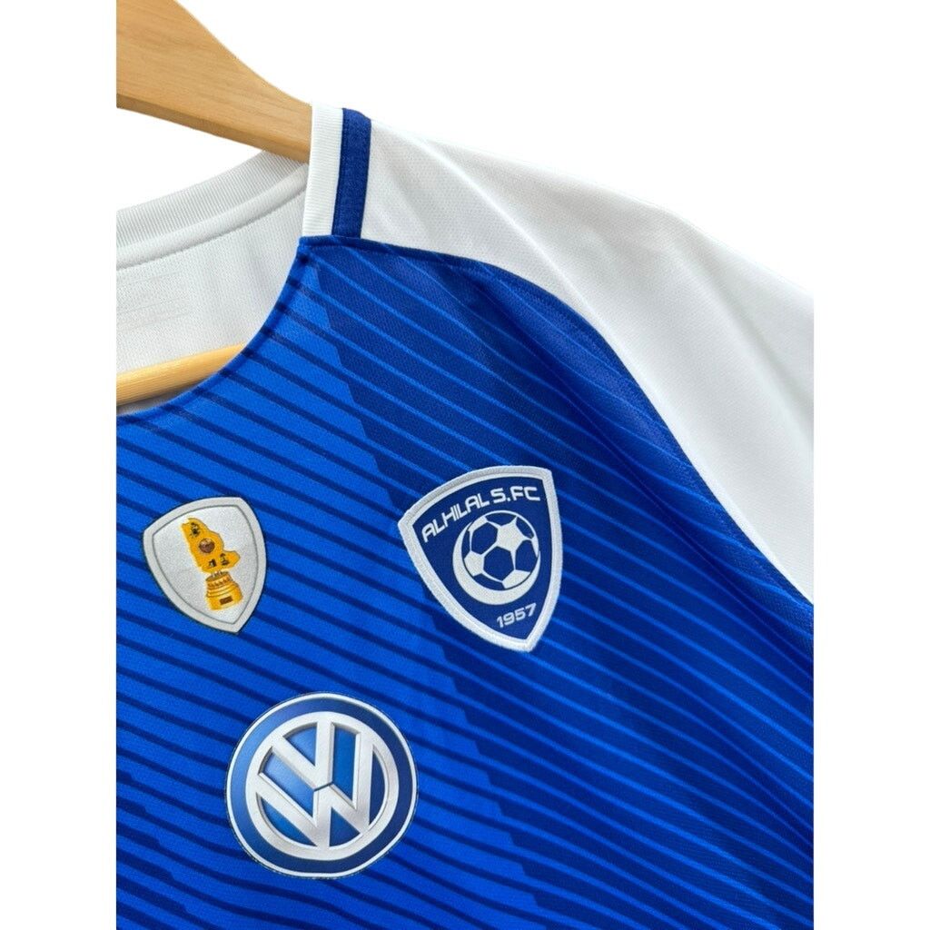 Nike Nike Al Hilal Football Club Team Home Soccer Jersey Size US M / EU 48-50 / 2 - 5 Thumbnail