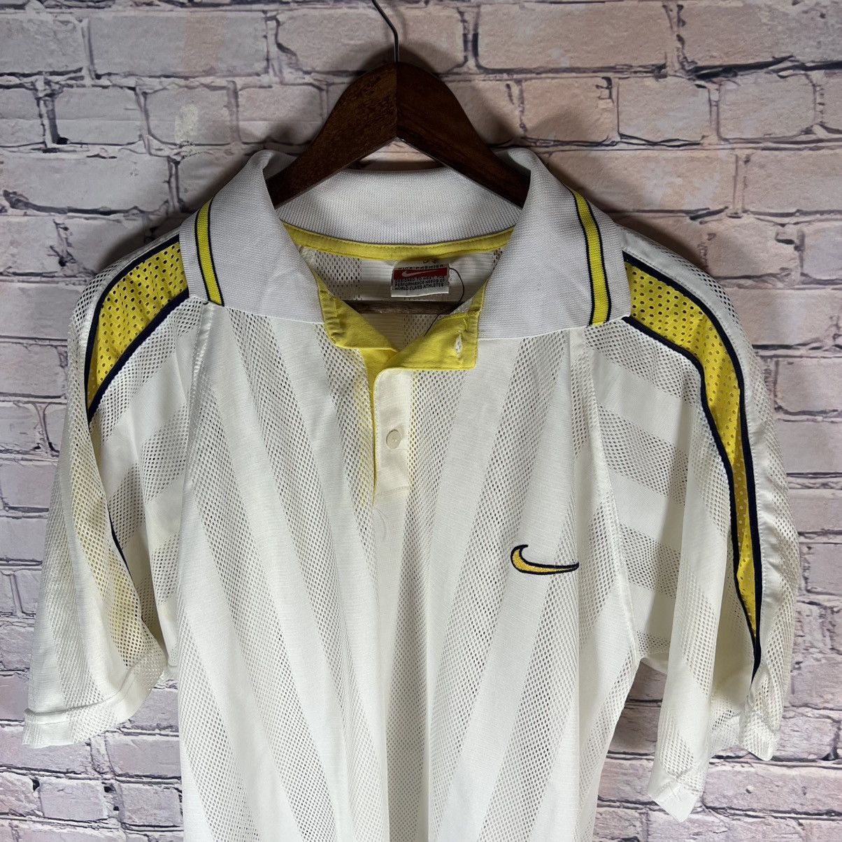 Nike × Vintage Nike Polo vintage Made in USA Size US XL / EU 56 / 4 - 10 Thumbnail