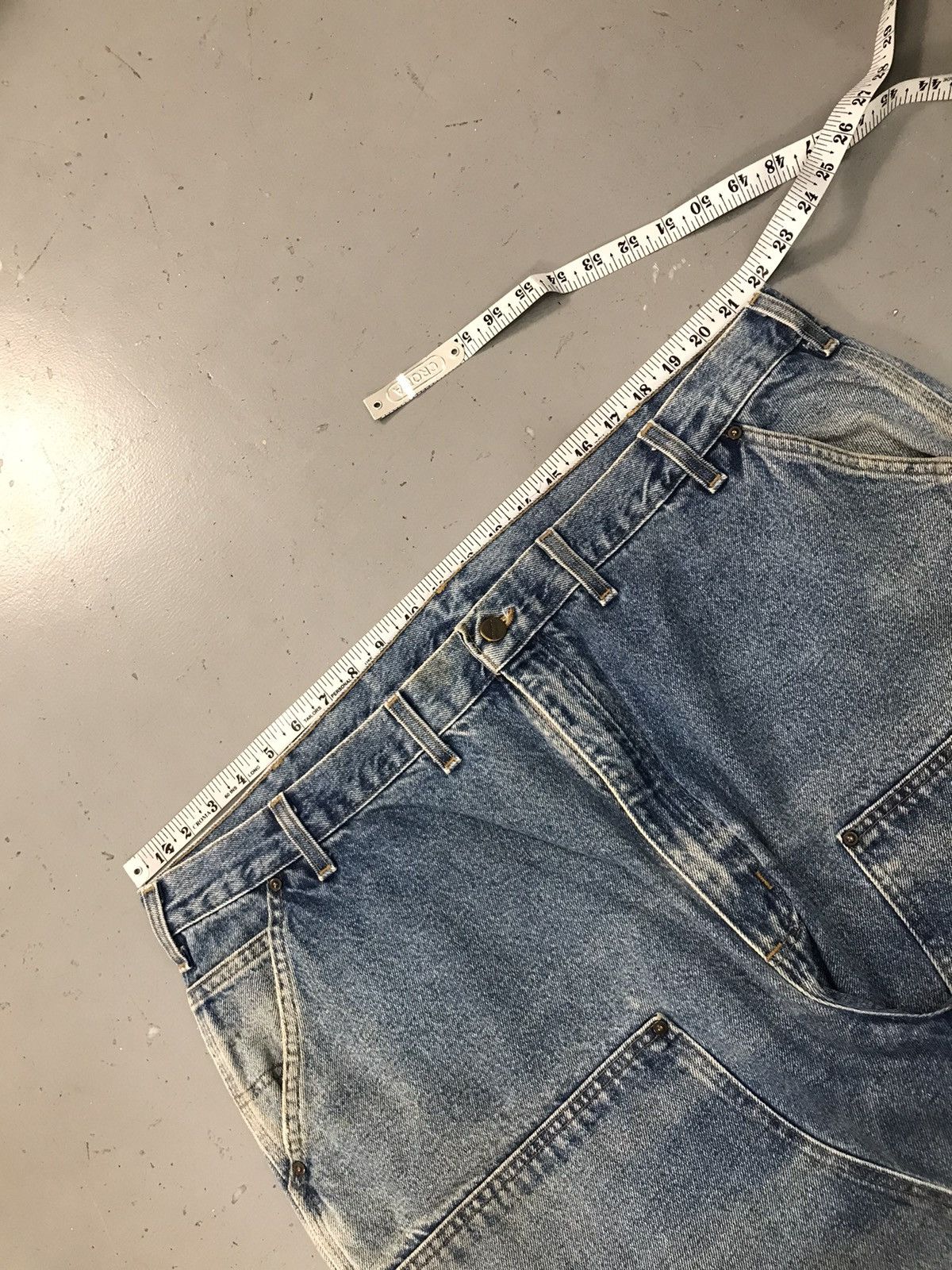 Carhartt × Vintage Vintage Carhartt B73 DST double knee denim Size US 44 / EU 60 - 5 Thumbnail