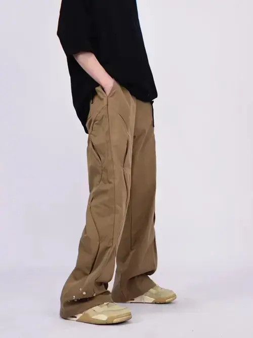 Handmade flared punk cargo pants Size US 32 / EU 48 - 2 Thumbnail