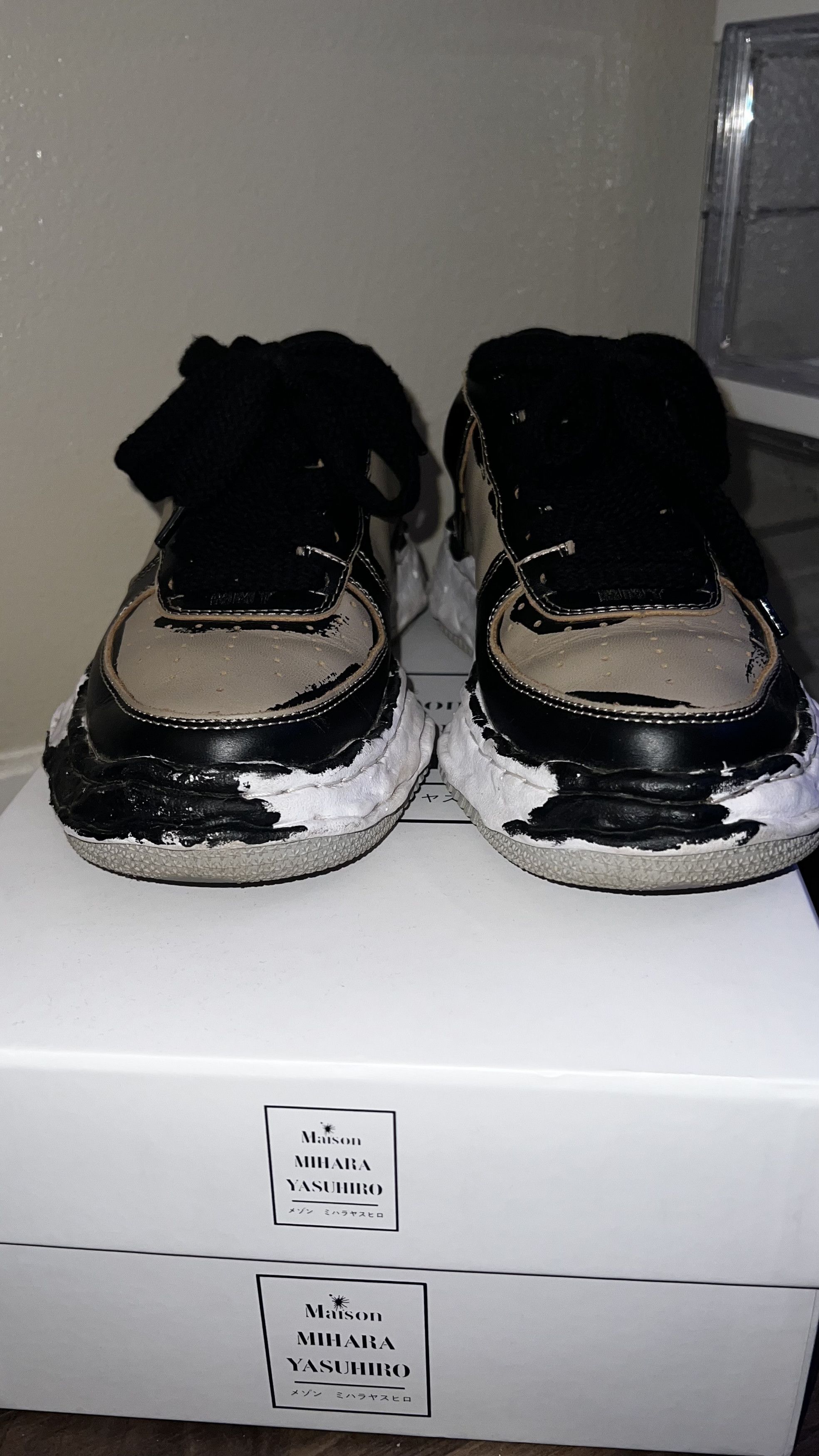 Maison MIHARA YASUHIRO Maison Mihara Yasuhiro Wayne OG Sole Printed Leather Low Size US 9 / EU 42 - 7 Thumbnail