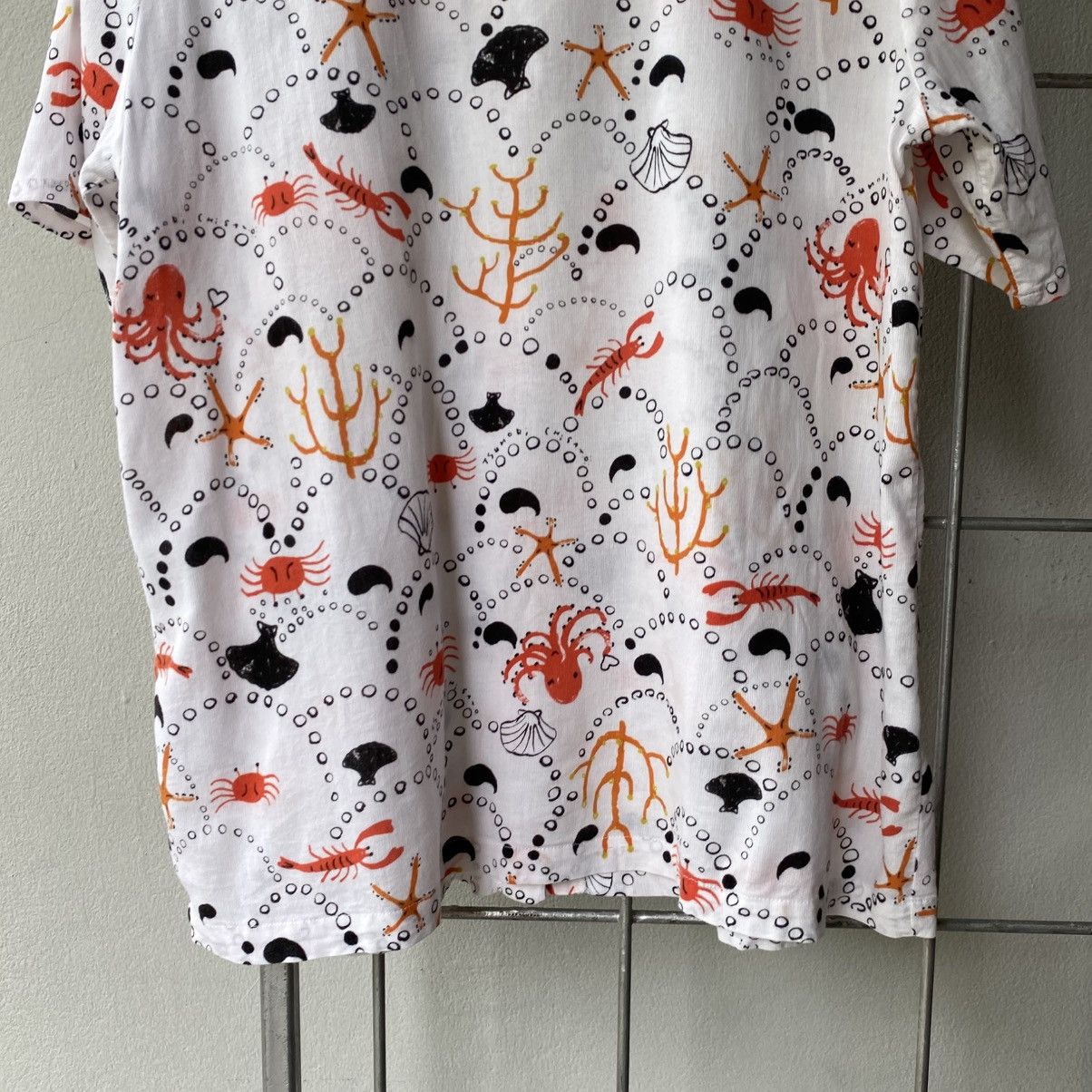 Tsumori Chisato Tsumori Chisato White Sea Life Print Blouse Size M / US 6-8 / IT 42-44 - 7 Thumbnail