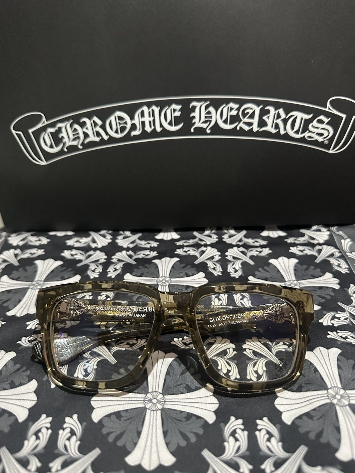 Chrome Hearts Chrome Hearts Box Officer Glasses Size ONE SIZE - 2 Thumbnail