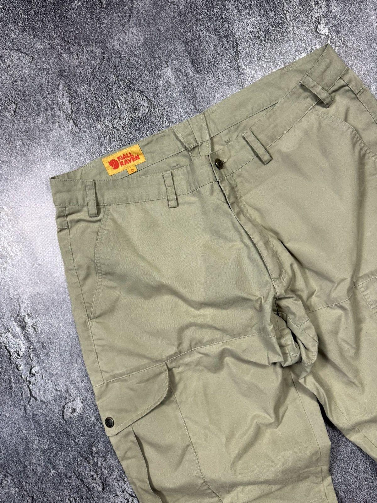 Fjallraven Fjällräven G-1000 Cargo Pants — Heritage Khaki Size US 36 / EU 52 - 2 Thumbnail