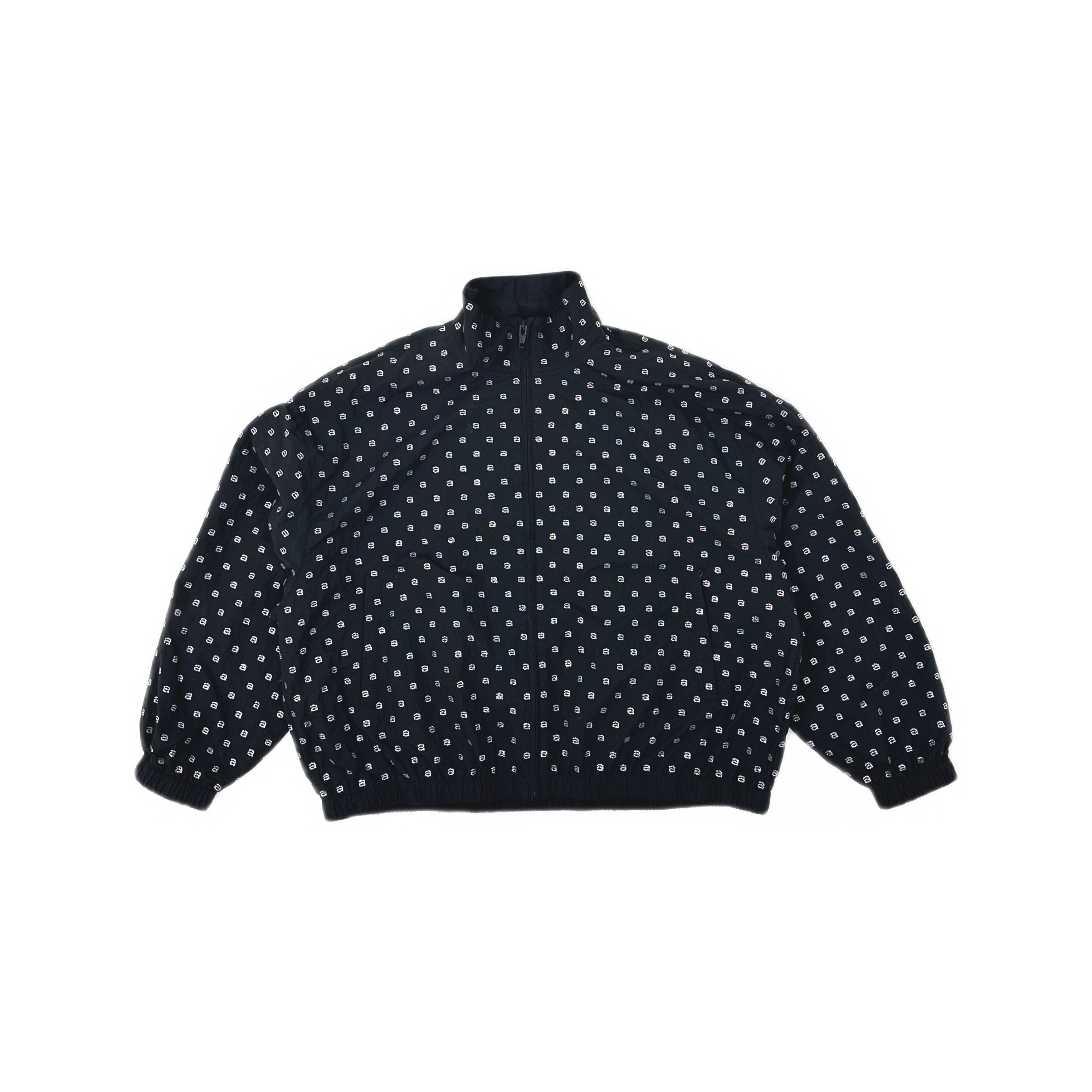 Alexander Wang Alexander Wang Crystal Logo Zip Jacket Size S Size S / US 4 / IT 40 - 1 Thumbnail