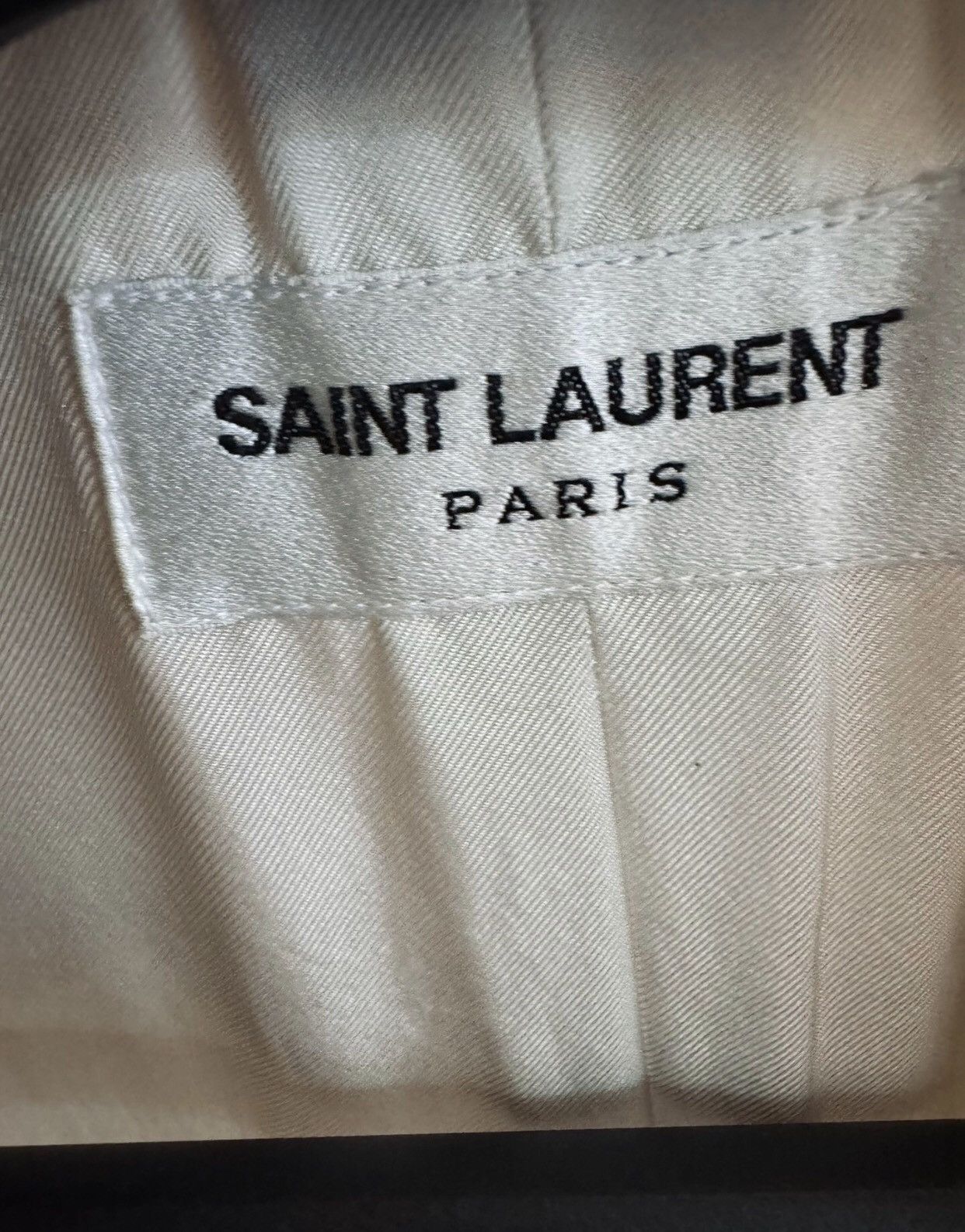 Saint Laurent Paris × Yves Saint Laurent Saint Laurent SLP Saint Laurent Double breasted White Suit Size XS / US 0-2 / IT 36-38 - 7 Thumbnail