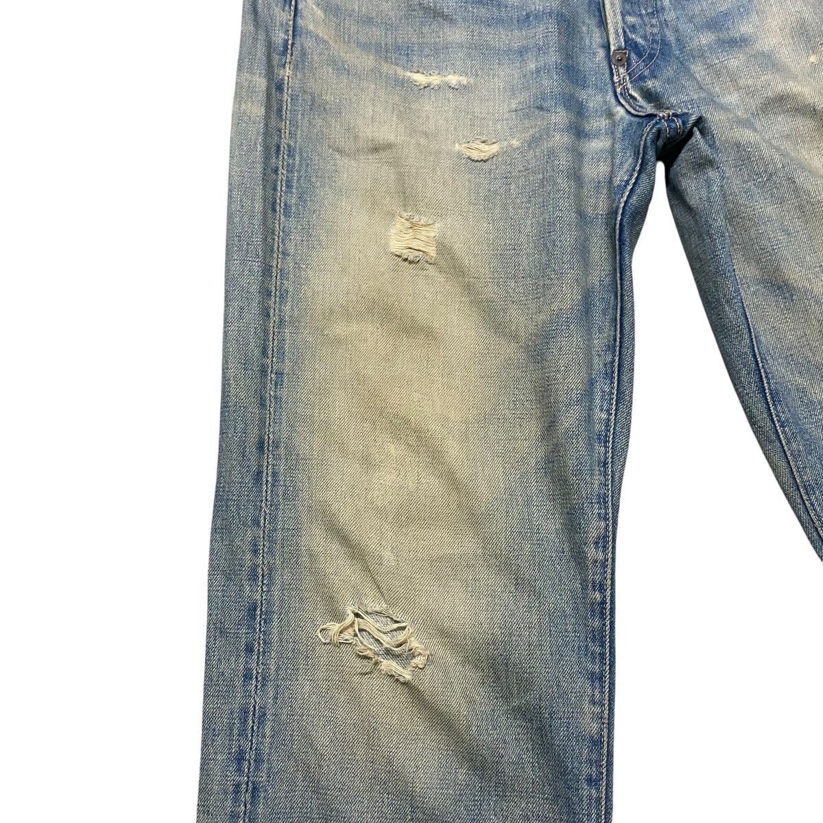 Levi's Vintage Levis 501 Big E Hidden Rivet Denim Selvedge Jeans Size US 30 / EU 46 - 6 Thumbnail