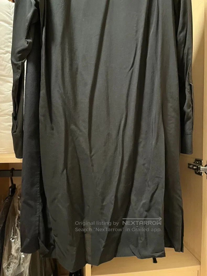 Yohji Yamamoto Yohji Yamamoto Black Long Sleeve Shirt Size US S / EU 44-46 / 1 - 3 Thumbnail