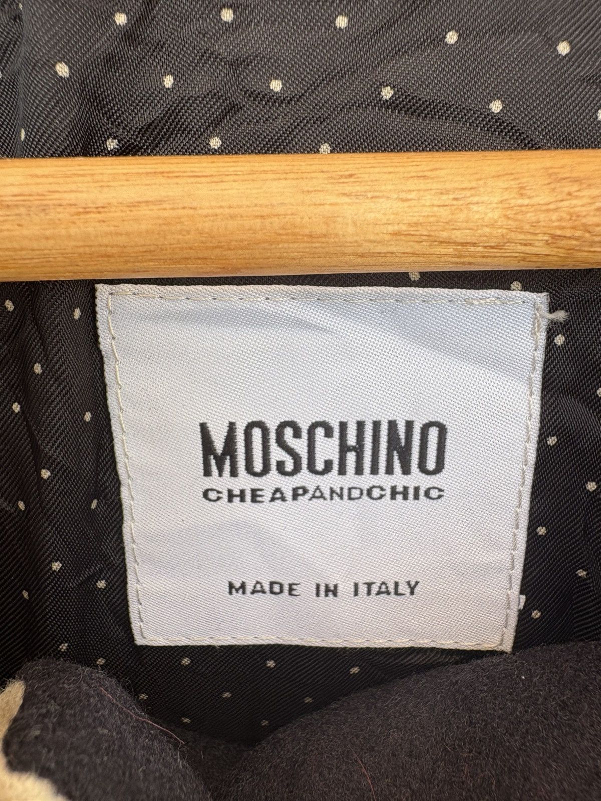 Moschino Moschino Cheap and Chic Oversized Zebra Stripe Coat Jacket Size US XL / EU 56 / 4 - 10 Thumbnail