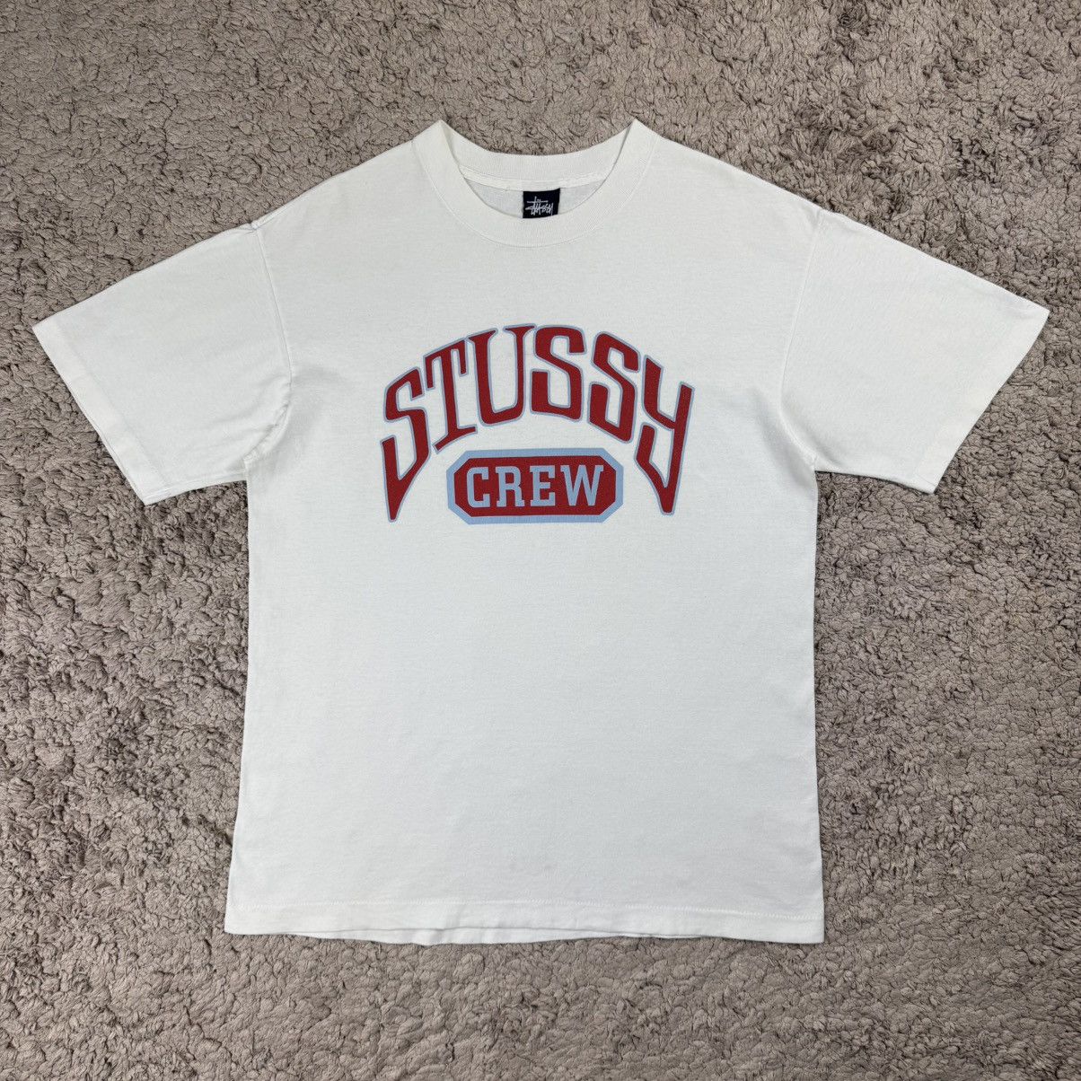 Stussy Vintage Stussy Crew Spellout T-shirt Size US M / EU 48-50 / 2 - 1 Thumbnail