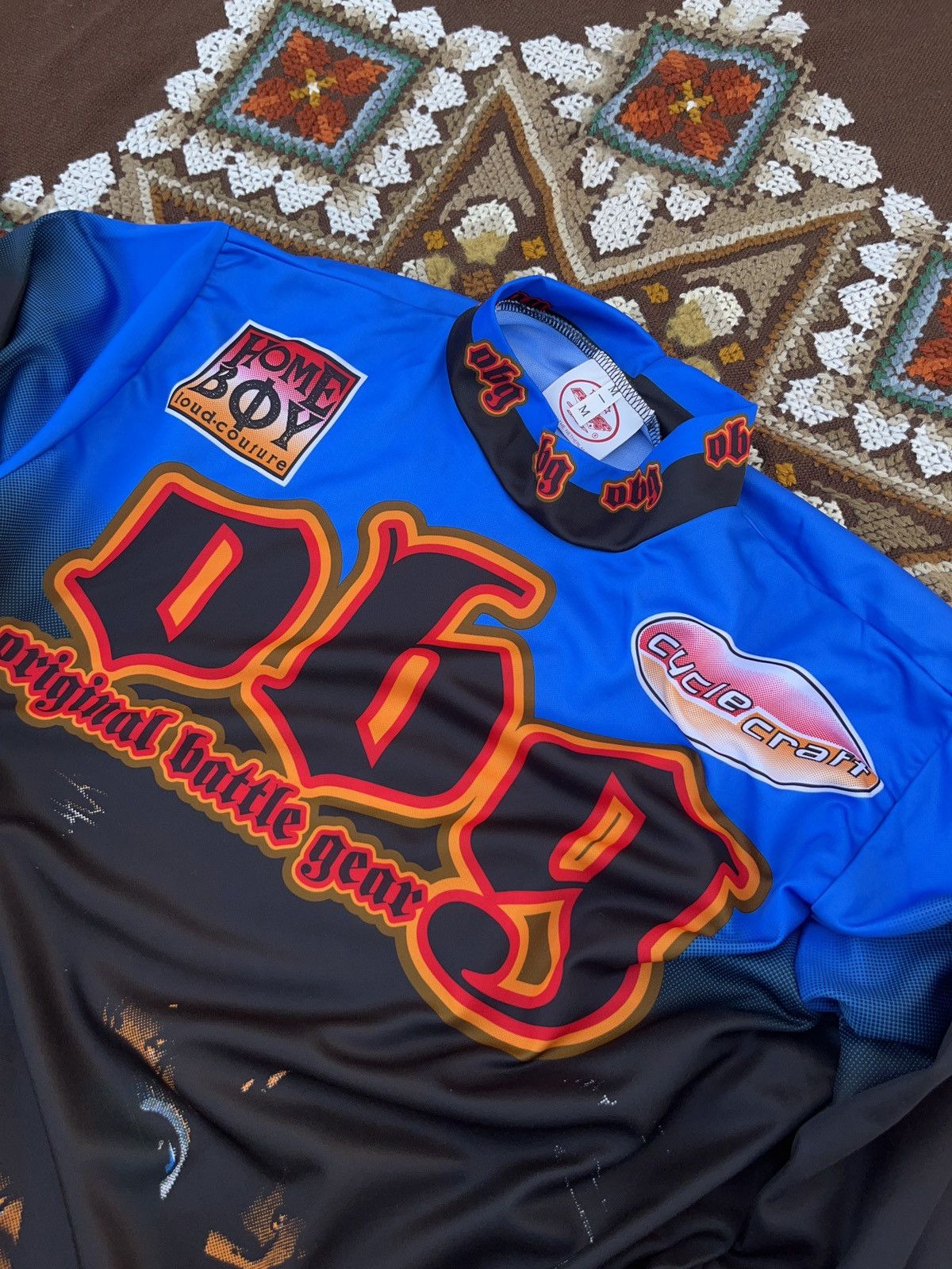 Thunderdome Vintage 90s Original Battle Gear Eat My Dirt Rave Jersey Size US M / EU 48-50 / 2 - 5 Thumbnail