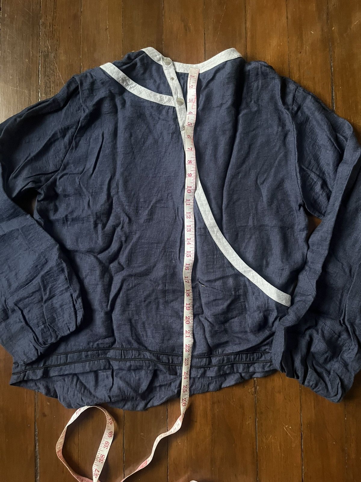 Kiko Kostadinov SS21 Kiko Kostadinov Navy Isaac Shirt Size US M / EU 48-50 / 2 - 11 Thumbnail