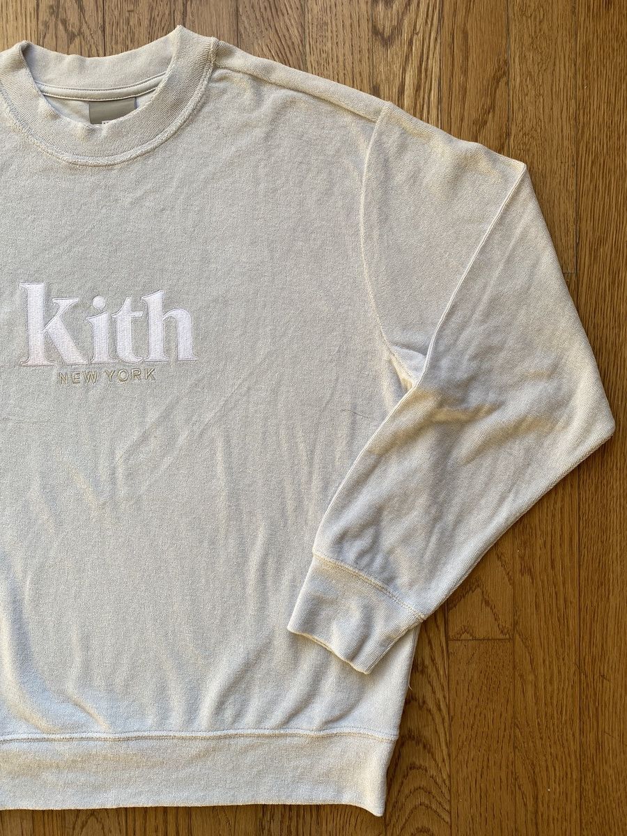 Kith Kith Logo Crewneck Terry Sz S Size US S / EU 44-46 / 1 - 2 Thumbnail
